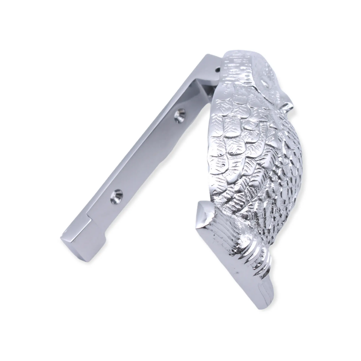 Owl Door Knocker Polished Chrome Spira