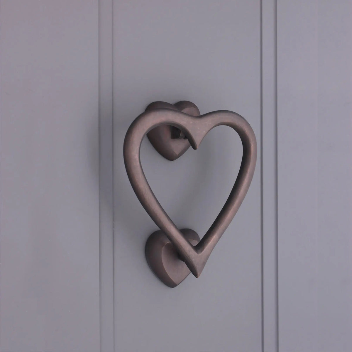 Heart Door Knocker Aged Bronze Spira