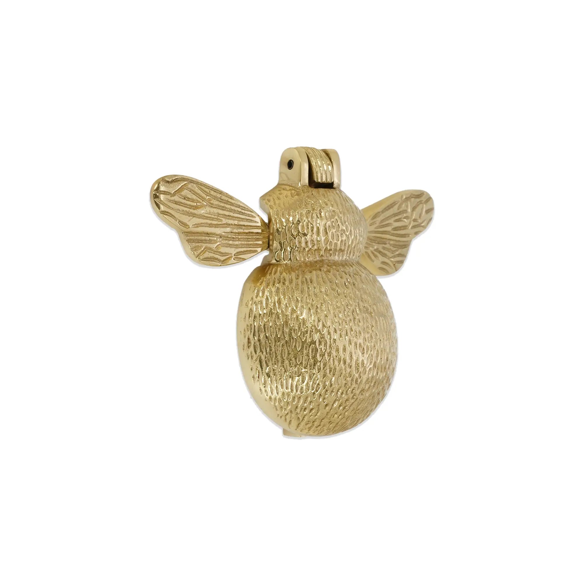 Bumble Bee Door Knocker Polished Brass Spira