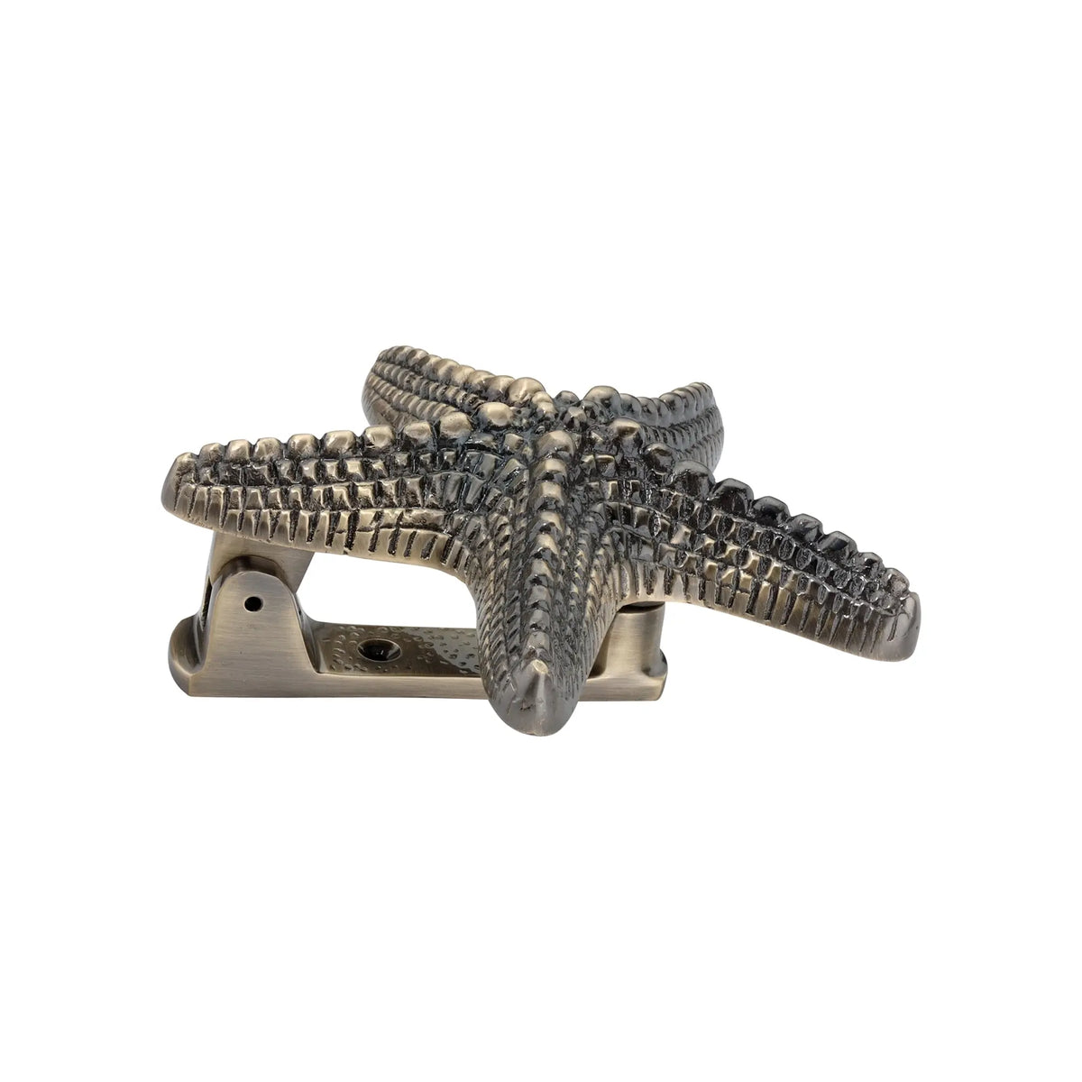 Starfish Door Knocker Antique Brass Spira