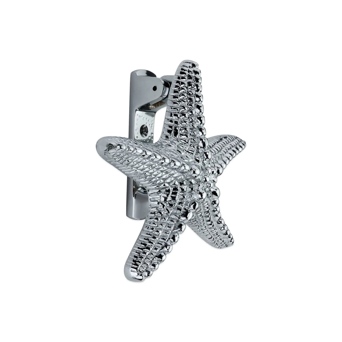 Starfish Door Knocker Polished Chrome Spira