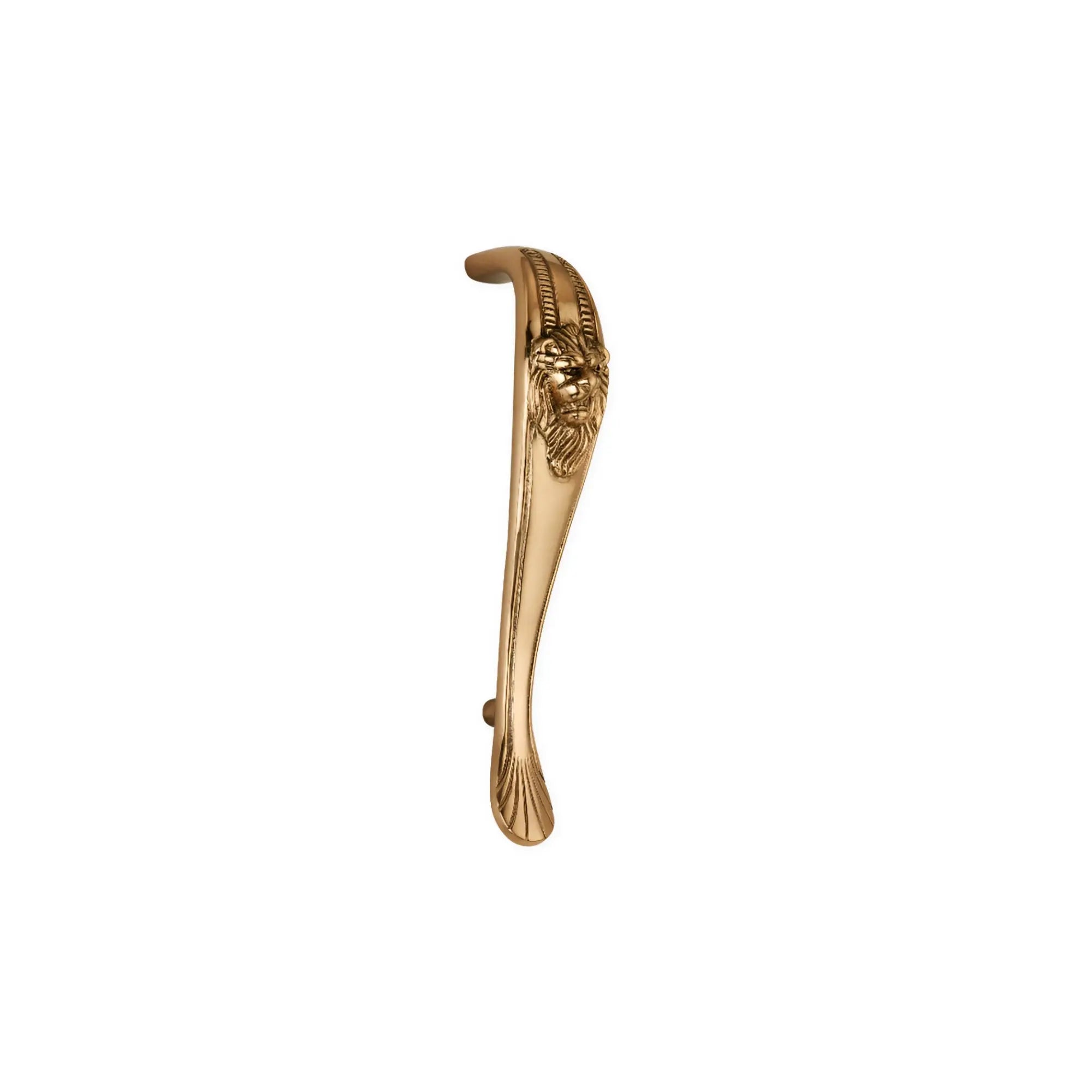 Lion Pull Handle 250mm Aged Brass Spira
