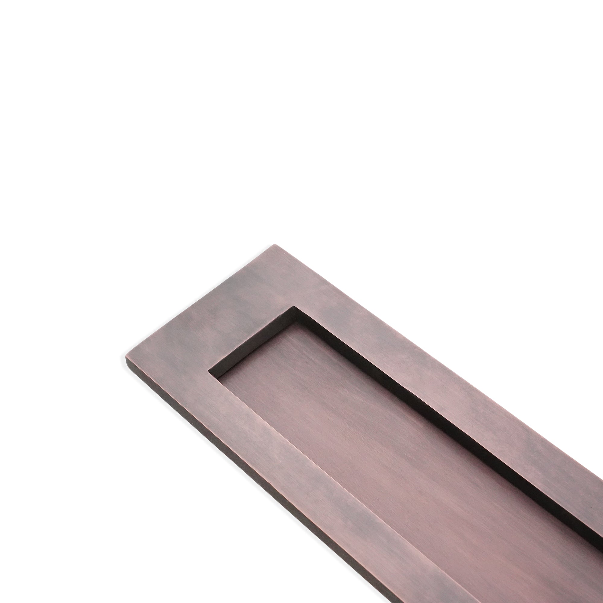 Victorian Letter Plate 250mm Aged Bronze