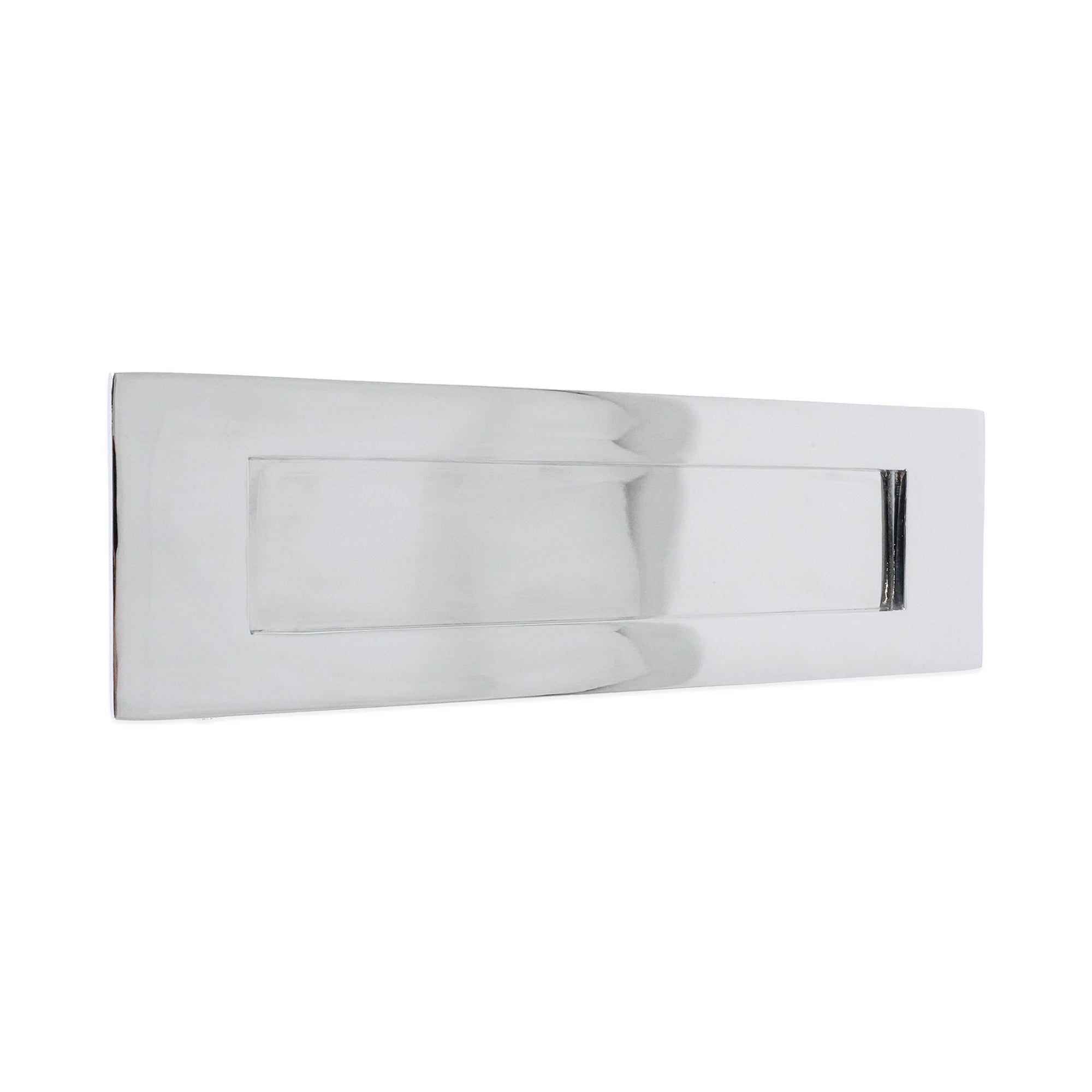 Victorian Letter Plate 250mm Polished Chrome