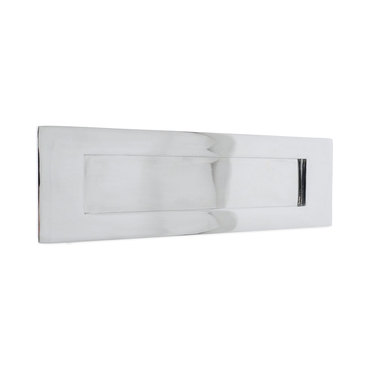 Victorian Letter Plate 250mm Polished Chrome