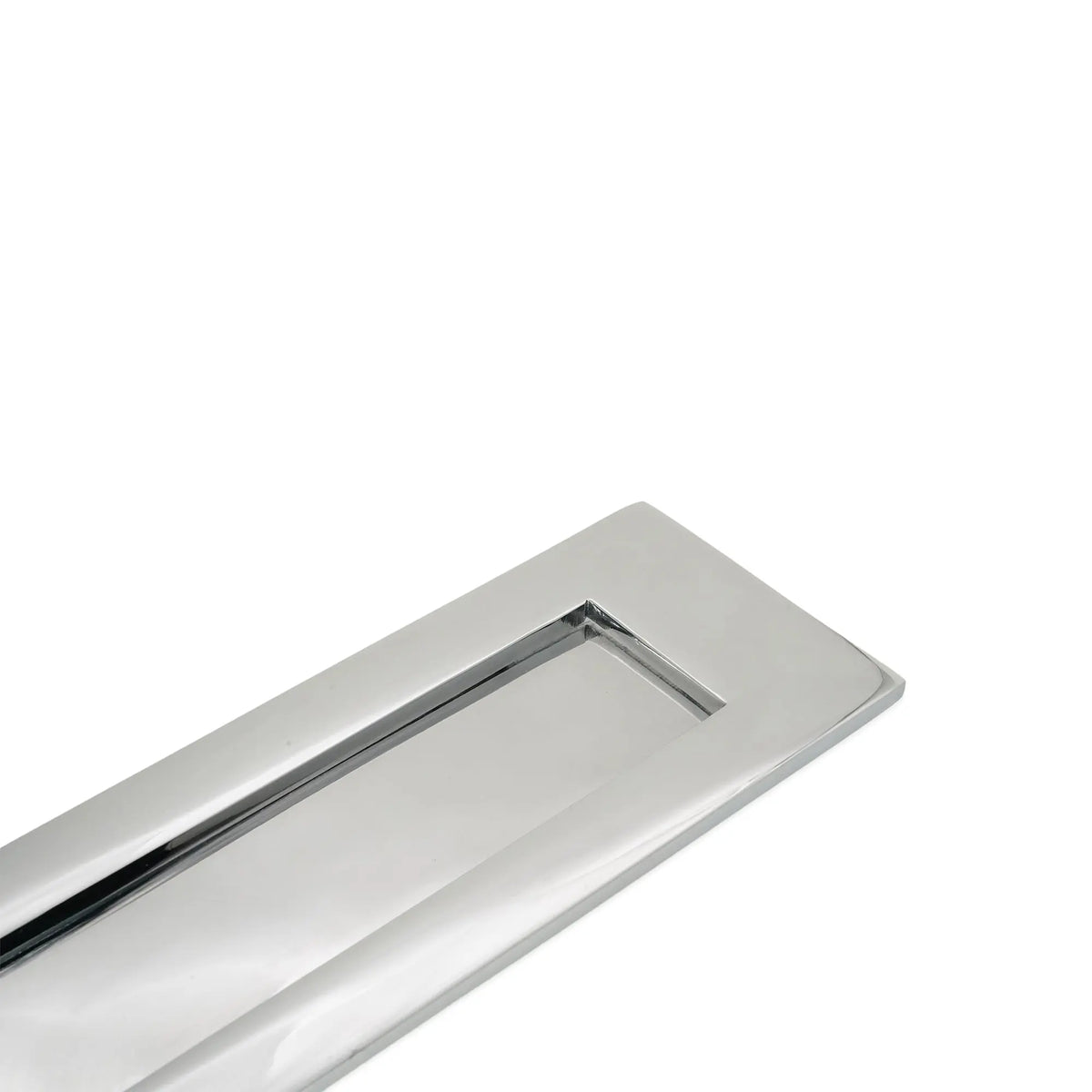 Victorian Letter Plate 250mm Polished Chrome Spira