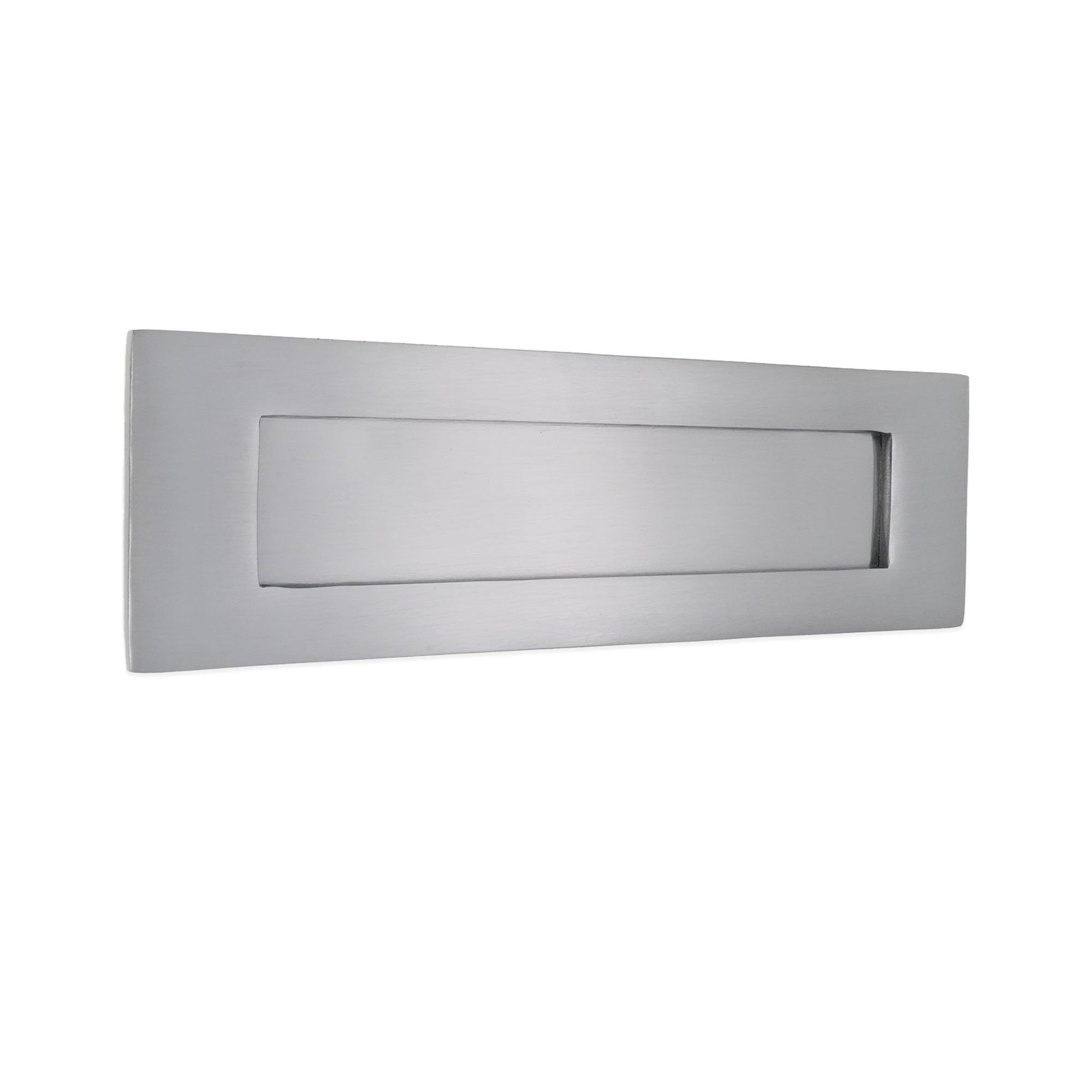Victorian Letter Plate 250mm Satin Chrome