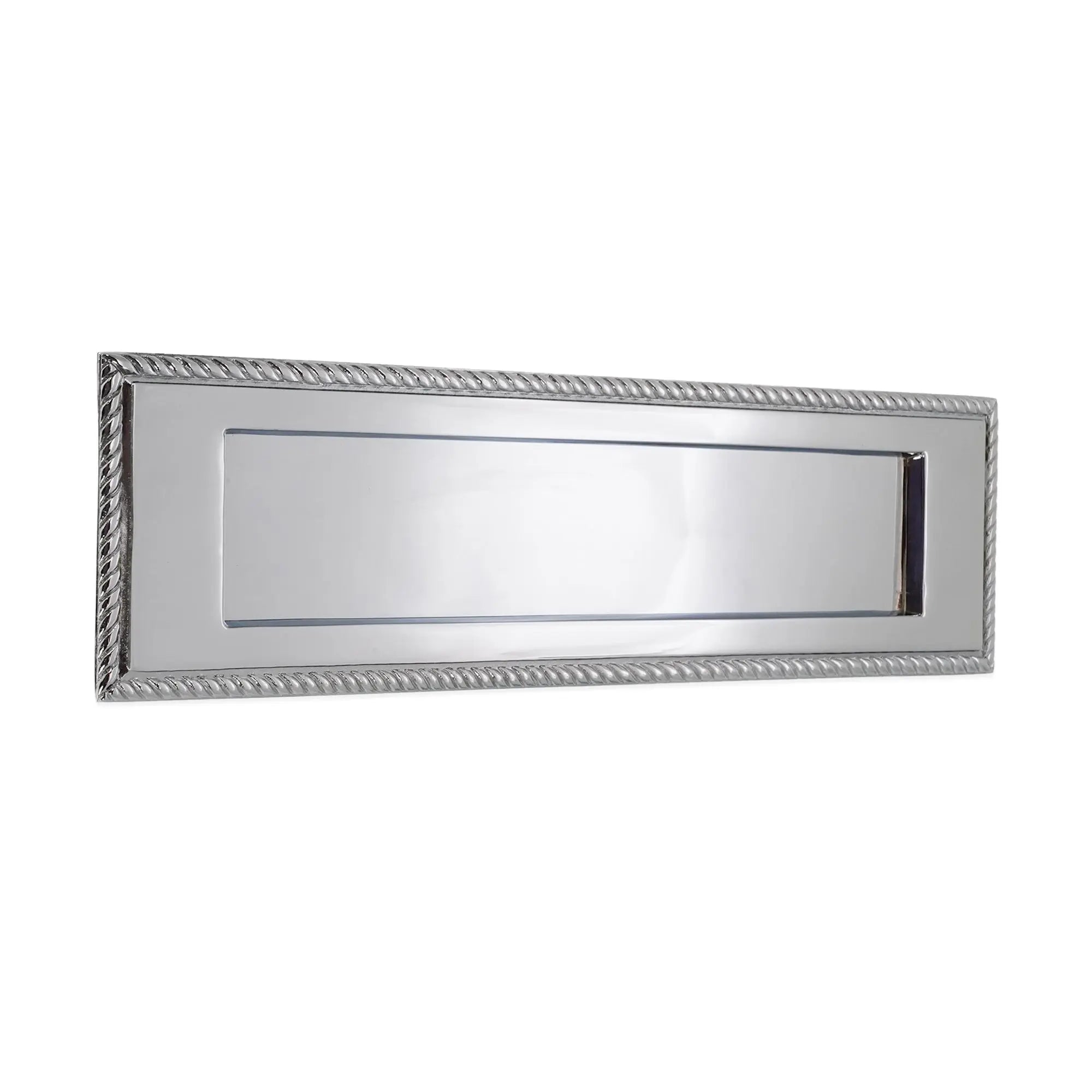 Georgian Letter Plate 250mm Polished Chrome Spira