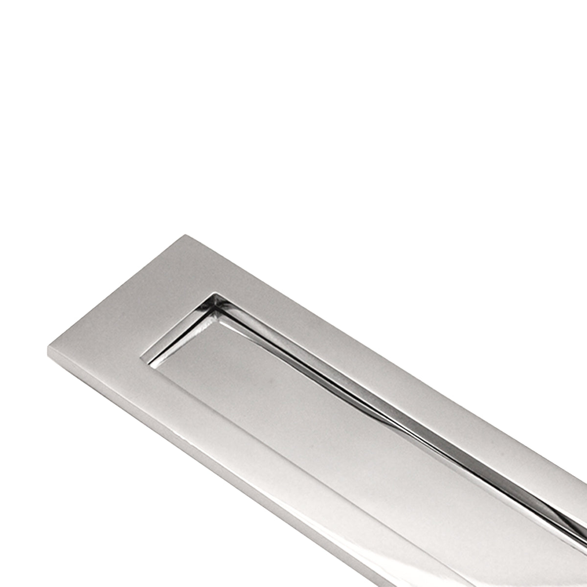 Victorian Letter Plate 300mm Polished Chrome
