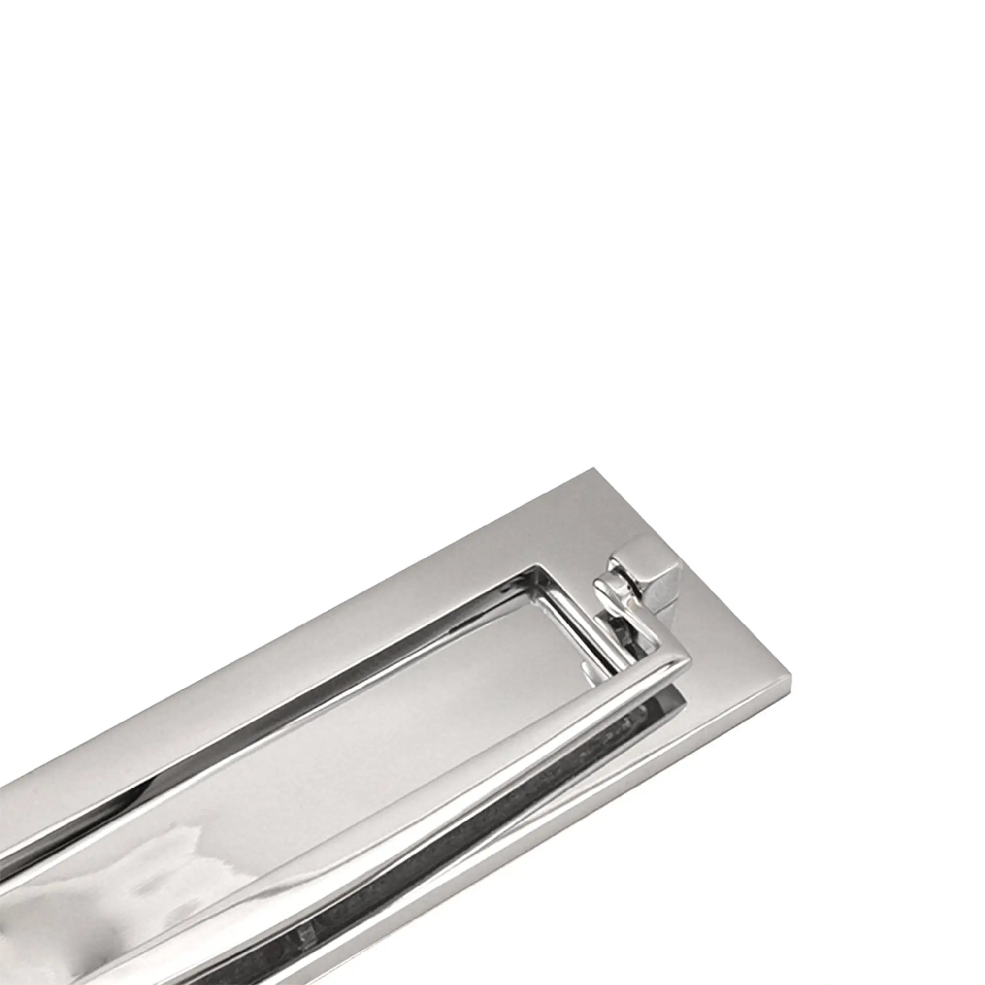 Regency Knocker Postal Plate 250mm Polished Chrome Spira