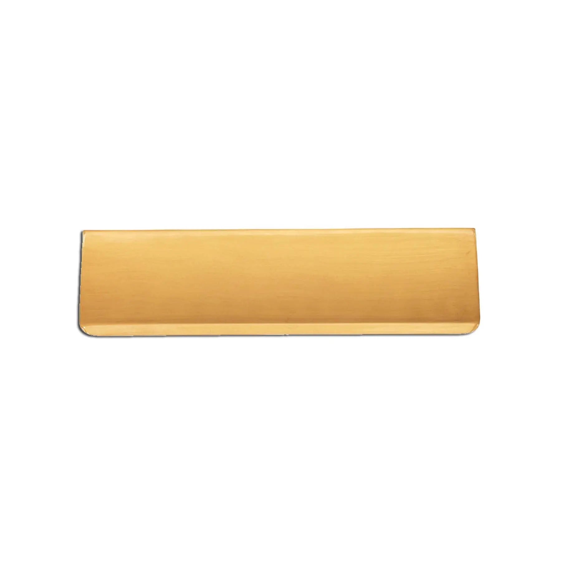 Tidy Flap 275 x 80mm Satin Brass Spira