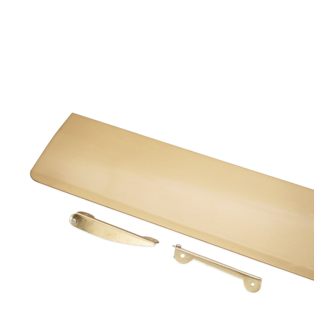 Tidy Flap 300 x 87mm Satin Brass