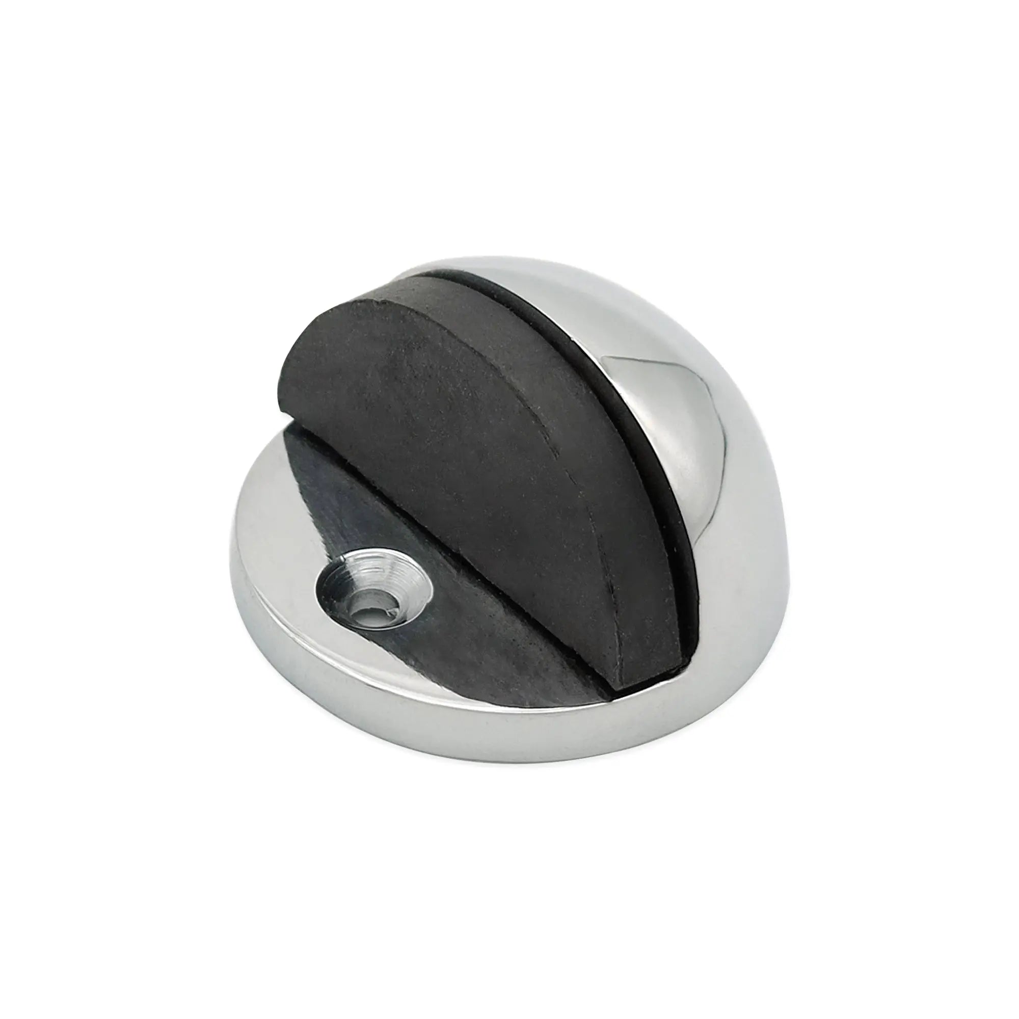 Half Moon Door Stopper Polished Chrome Spira