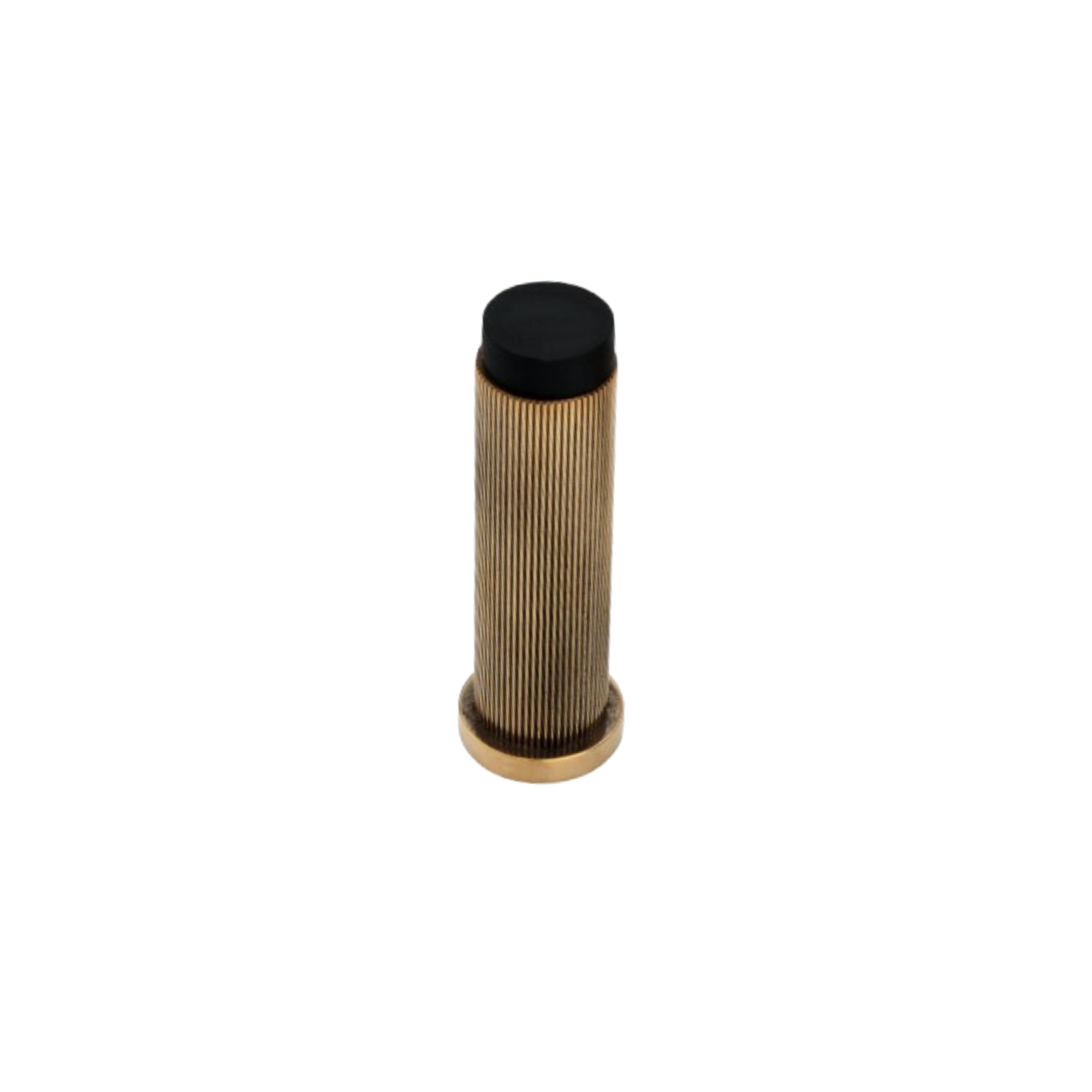 Connaught Linear Door Stopper Aged Brass