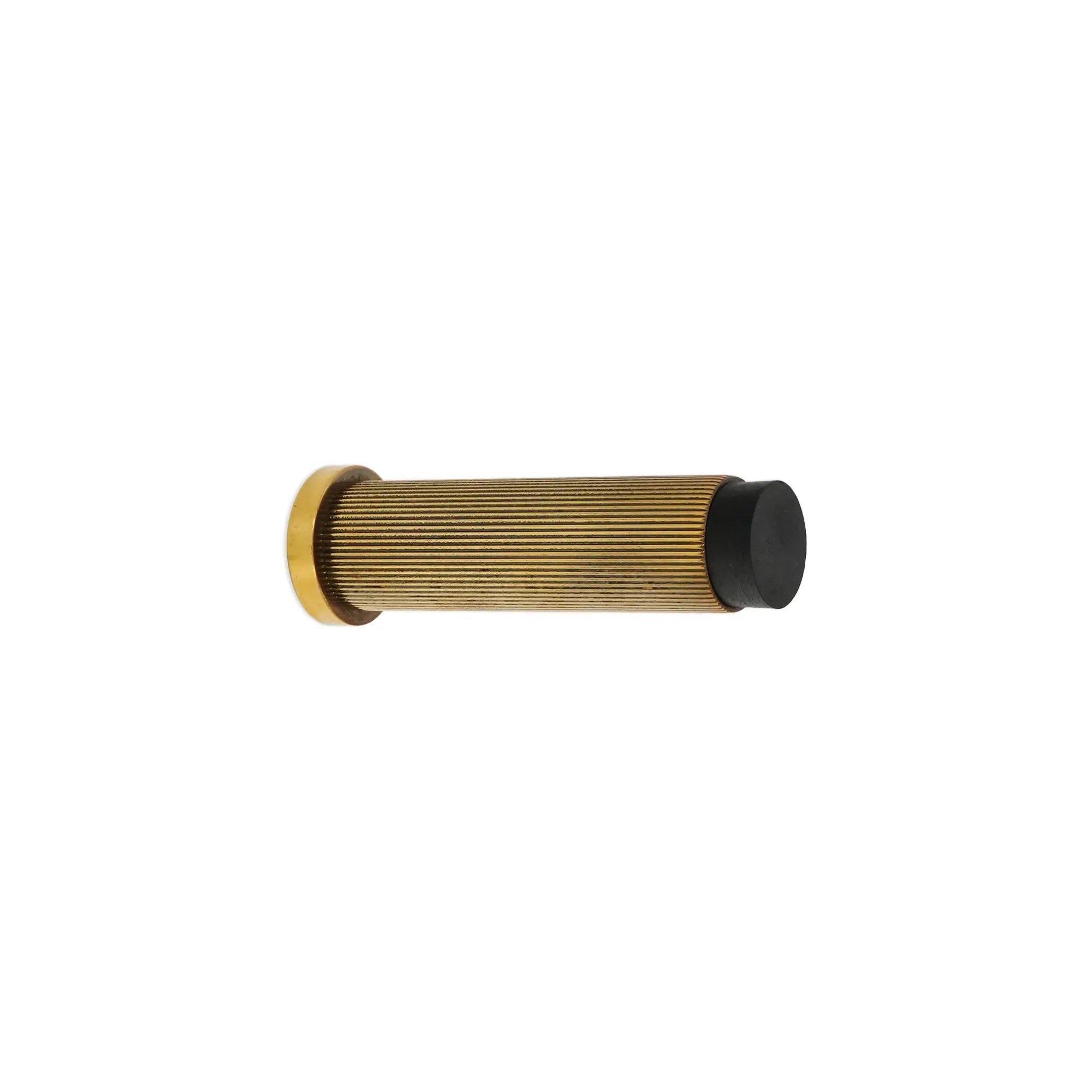 Connaught Linear Door Stopper Aged Brass Spira
