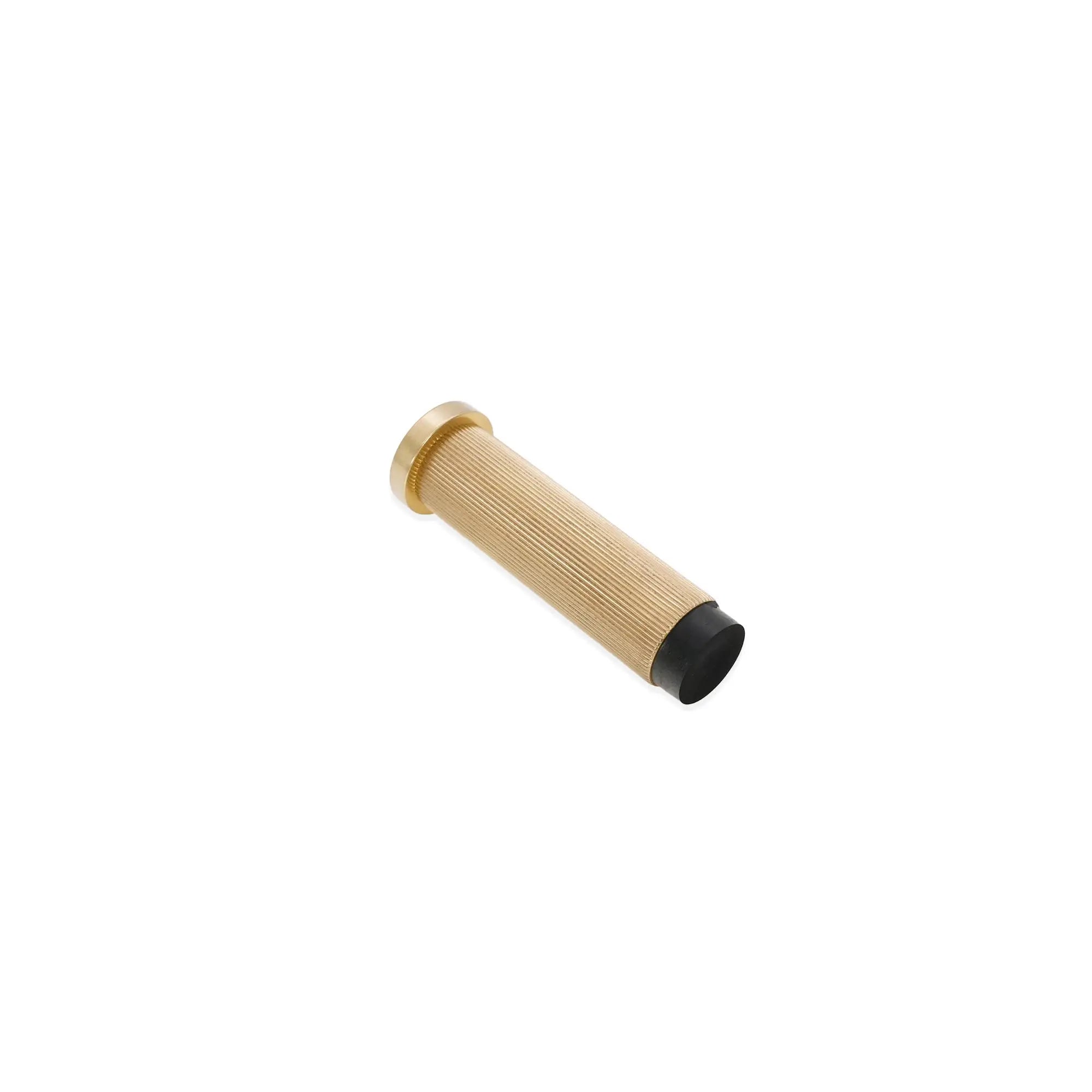 Connaught Linear Door Stopper Satin Brass Spira