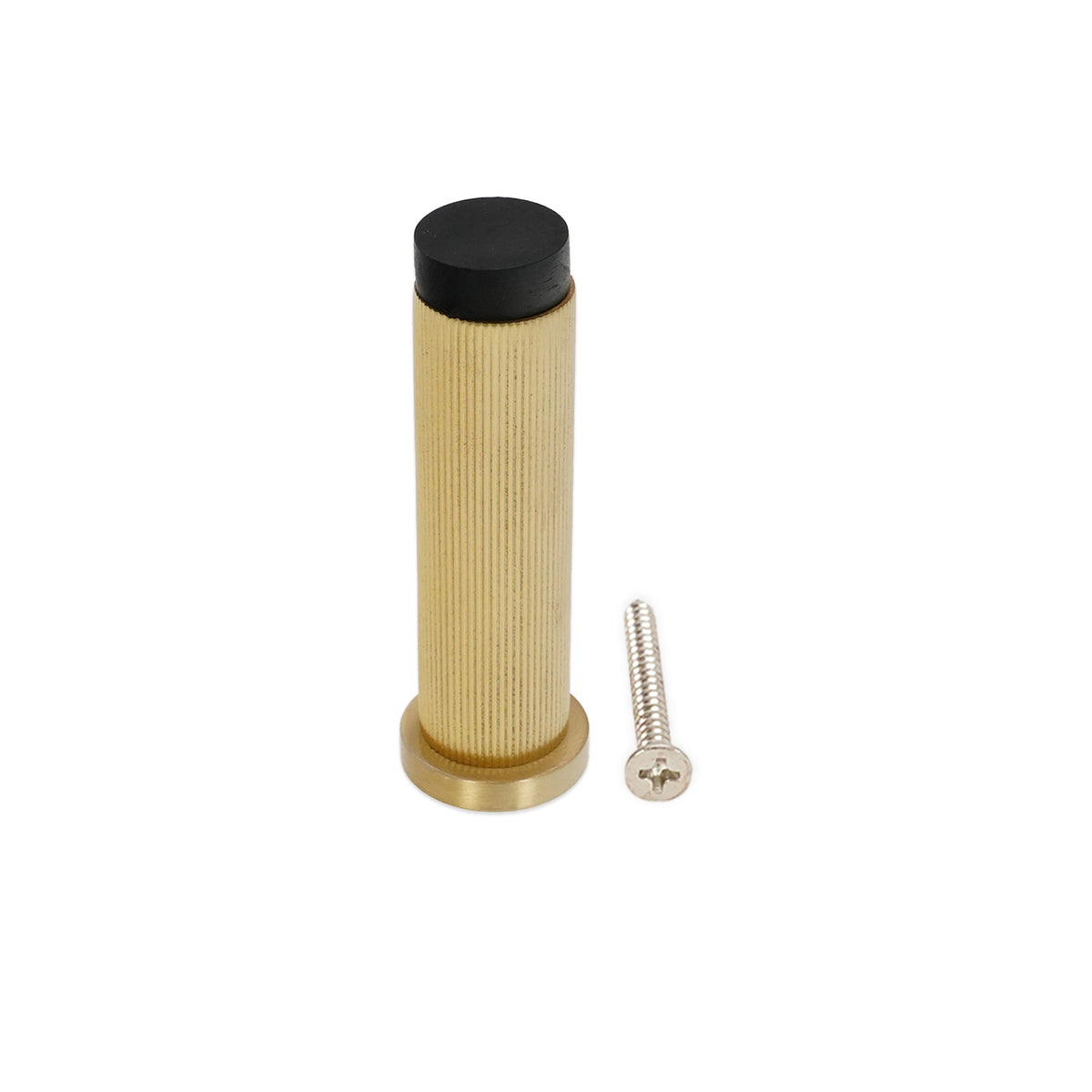Connaught Linear Door Stopper Satin Brass