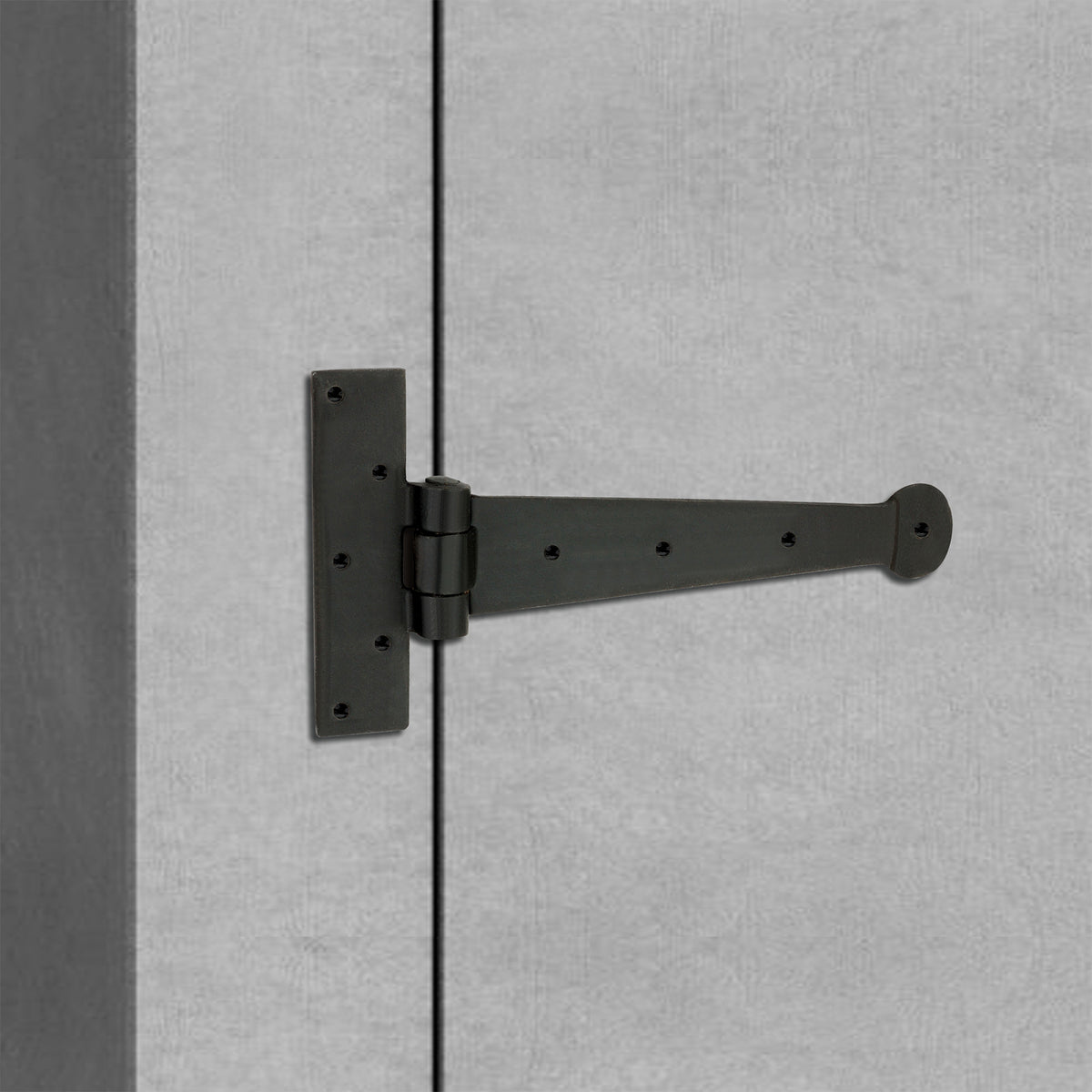 T - Hinges Penny End Beeswax 9" 225mm
