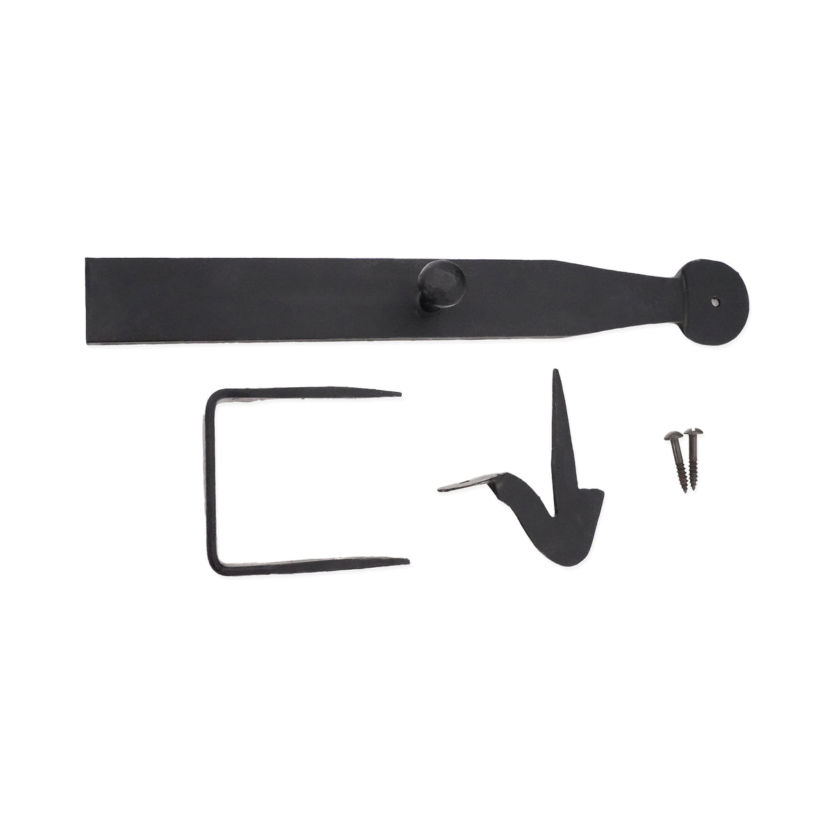 Iron Door Latch Set Beeswax