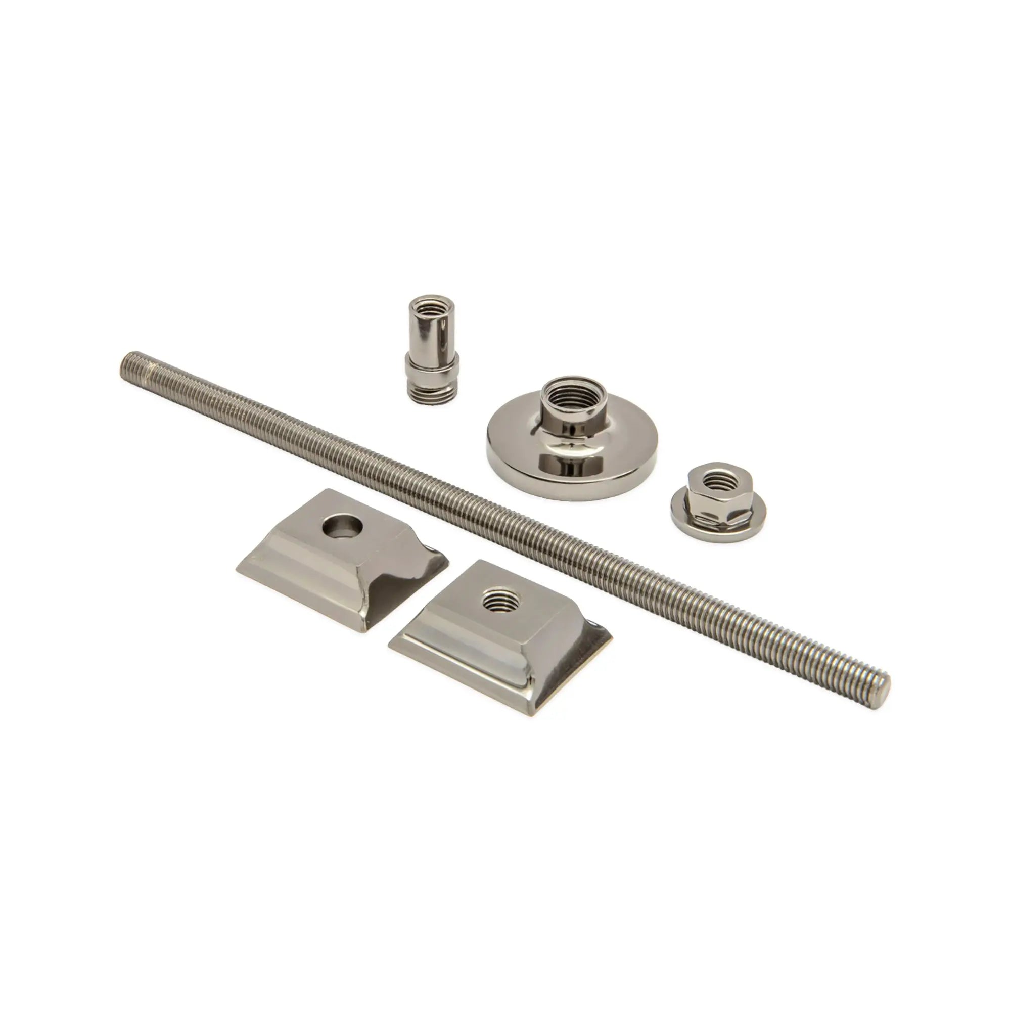 Cast Iron Radiator Brass Wall Stay Bracket Black Nickel Spira