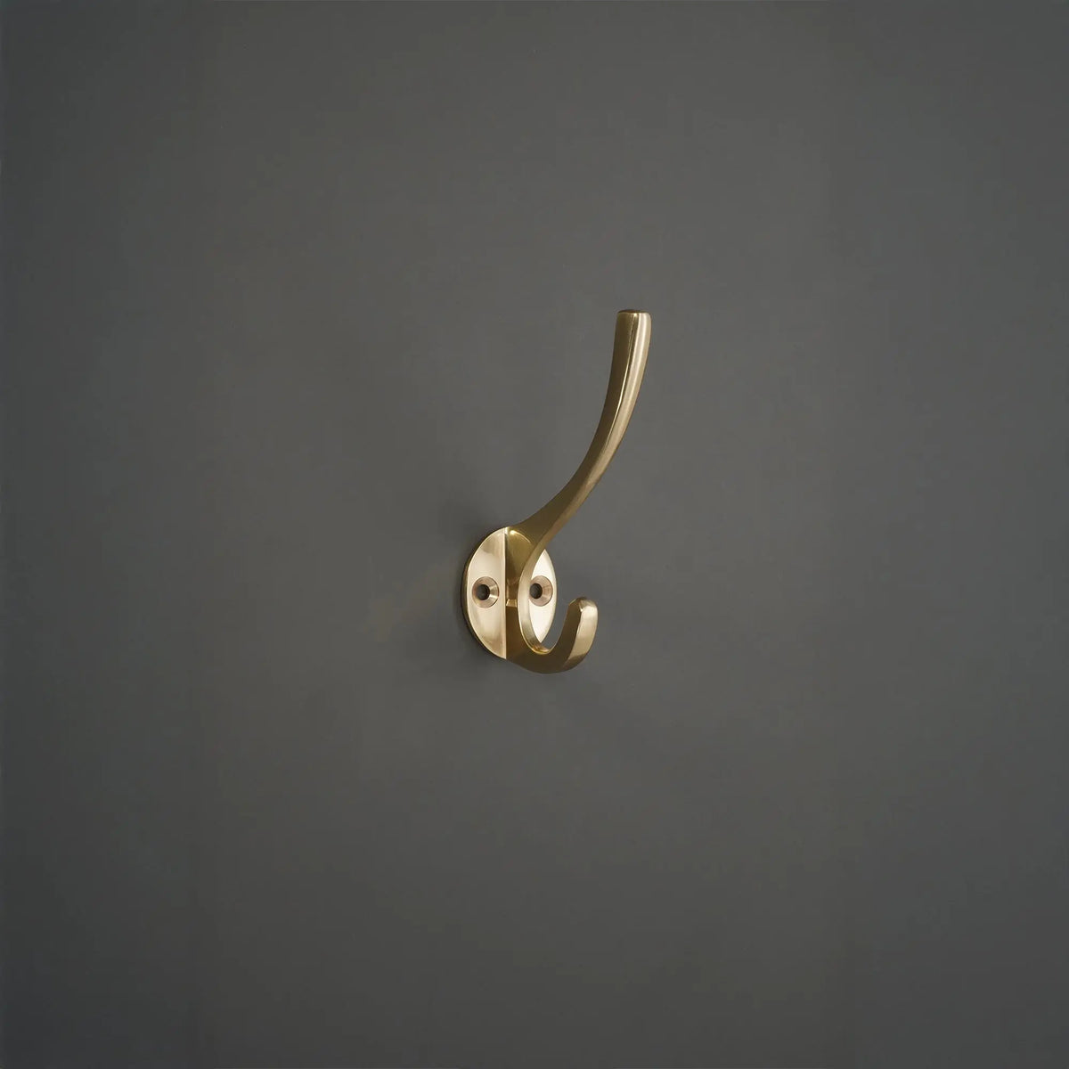 Victorian Coat Hook 87mm Polished Brass Spira