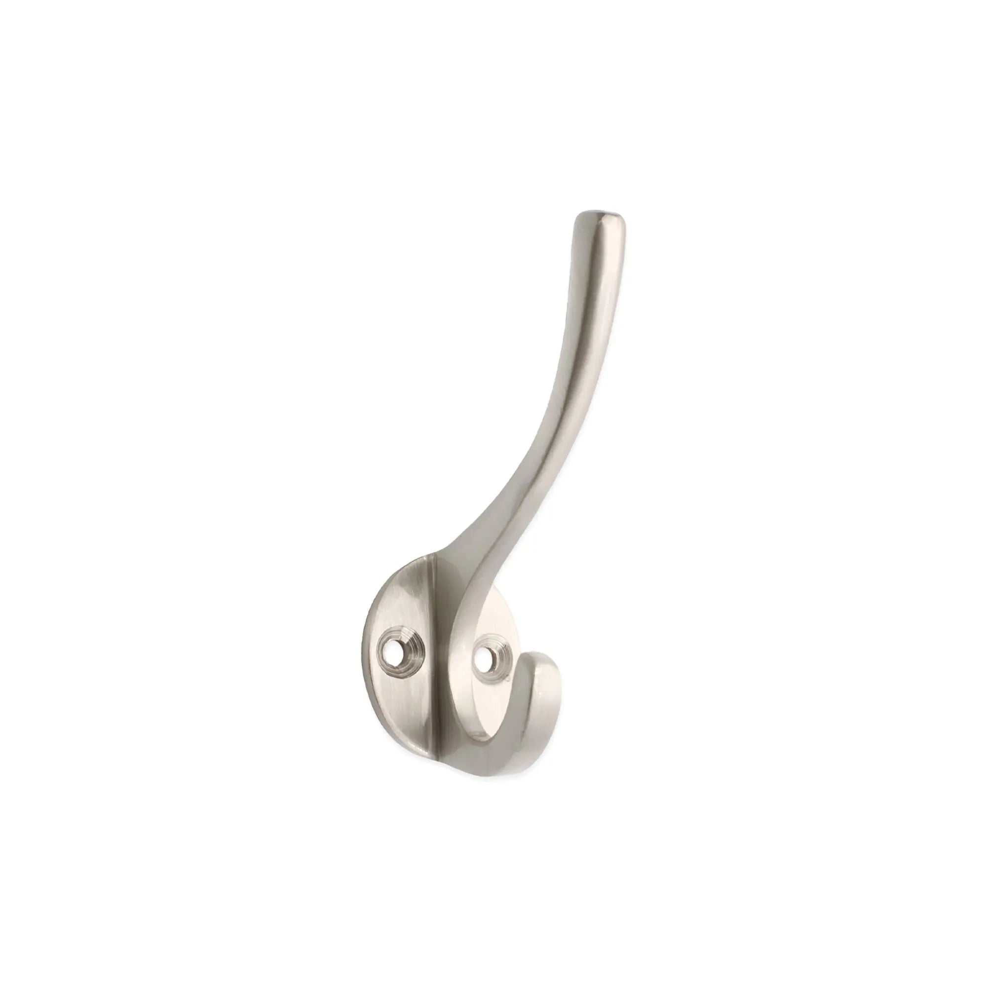 Victorian Coat Hook 115mm Satin Nickel Spira