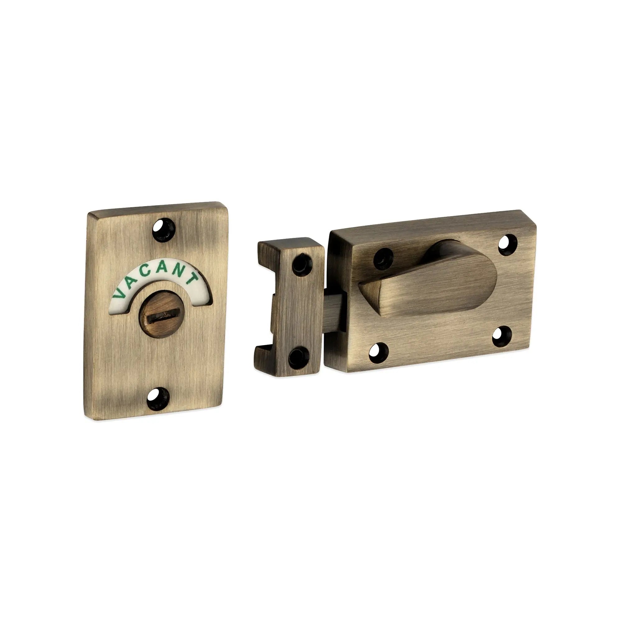 Indicator Bolt Latch Antique Brass Spira