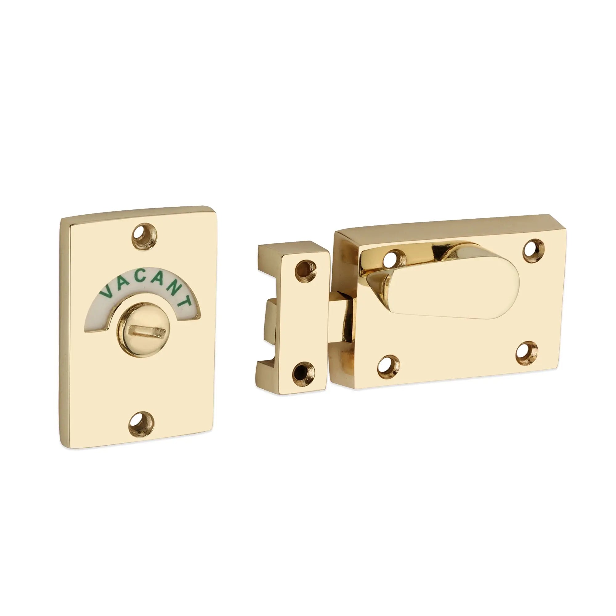 Indicator Bolt Latch Polished Brass Spira