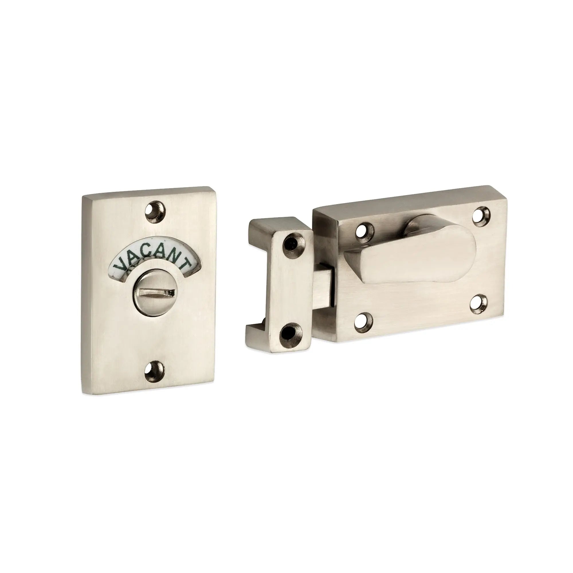 Indicator Bolt Latch Satin Nickel Spira