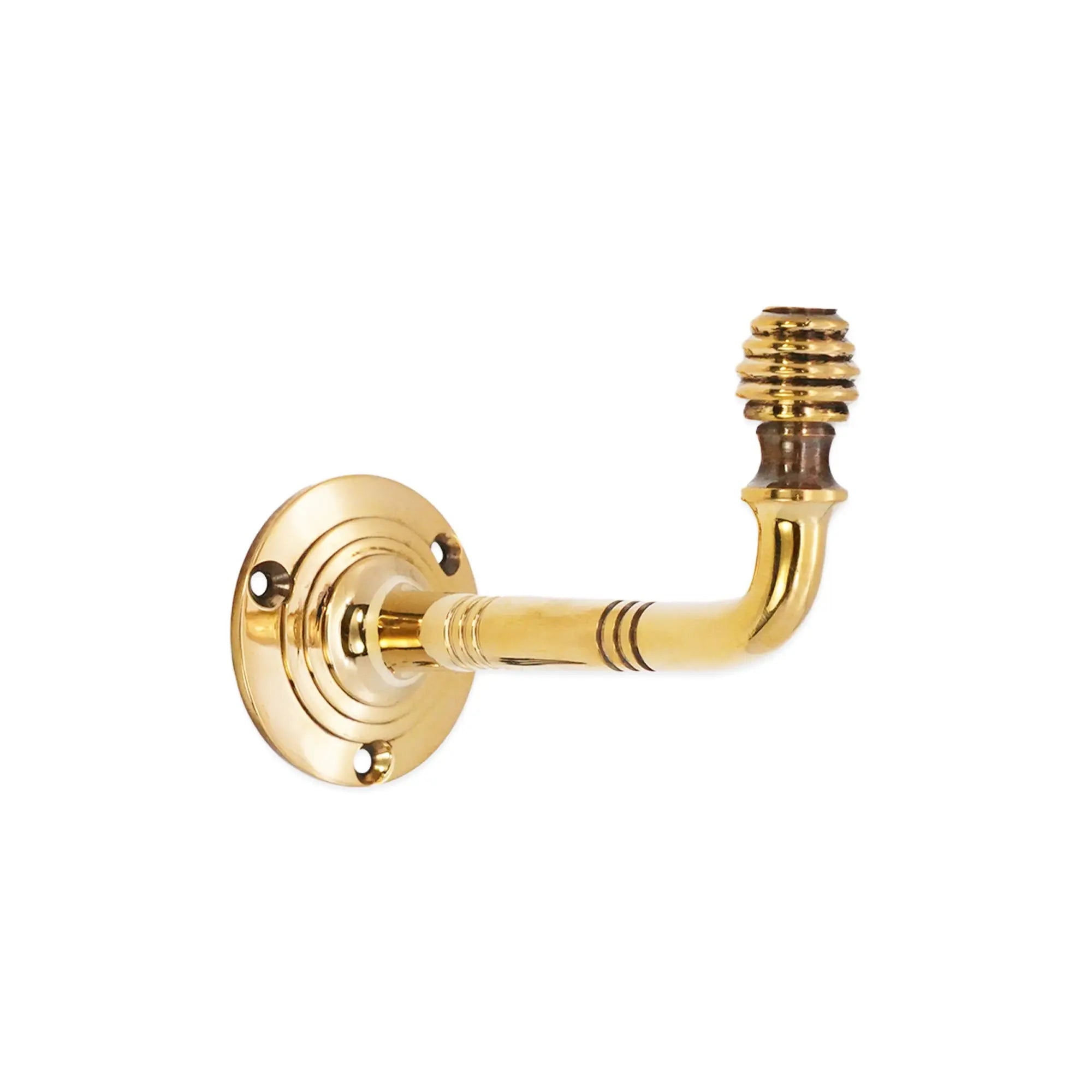 Beehive Large Coat Hook Aged Brass Spira