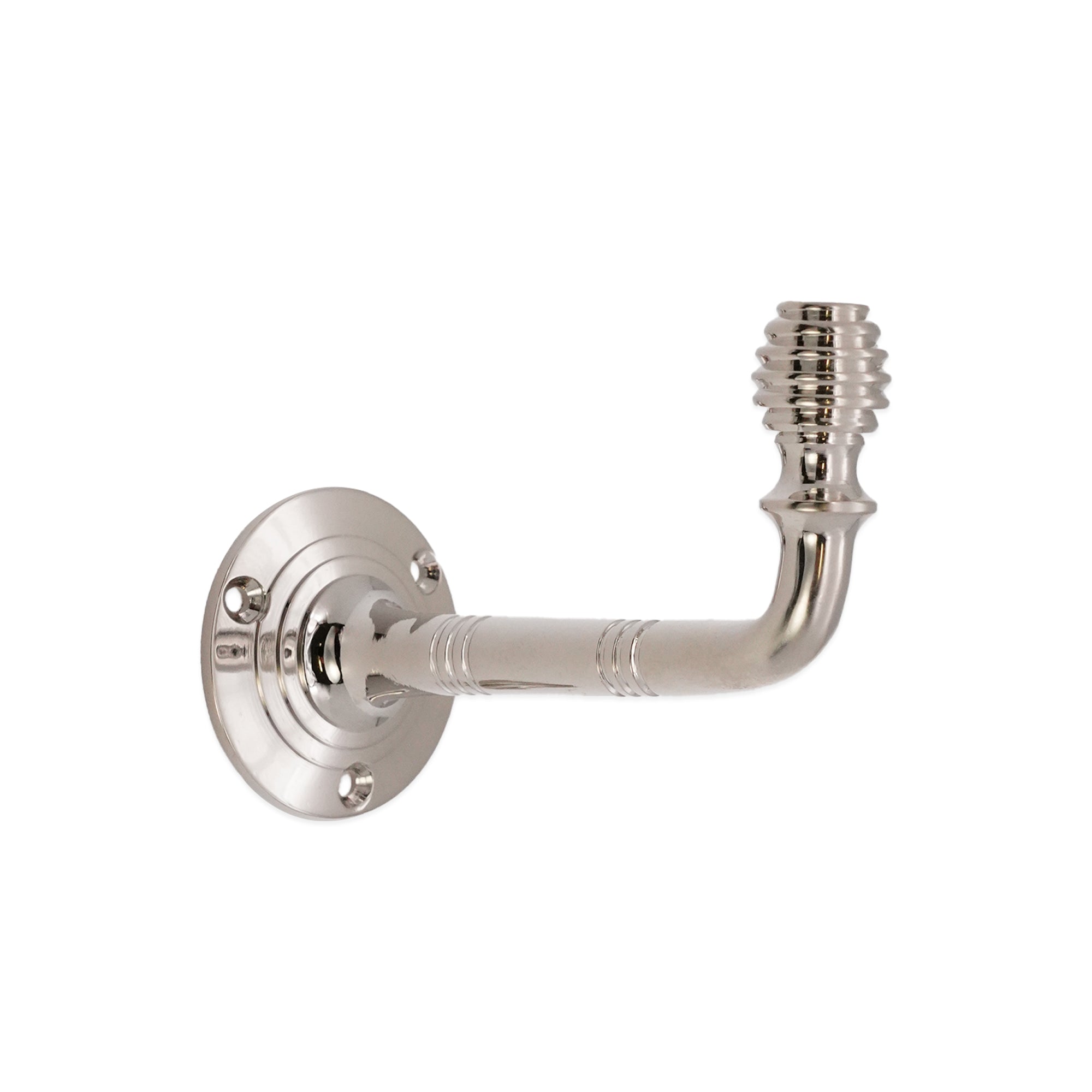 Beehive Large Coat Hook Polished Nickel