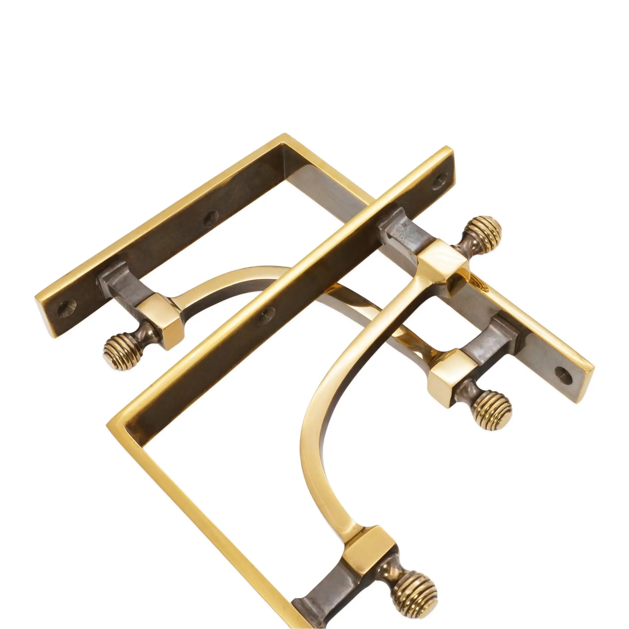 Beehive Medium Shelf Bracket Aged Brass (Sold in Pairs) Spira
