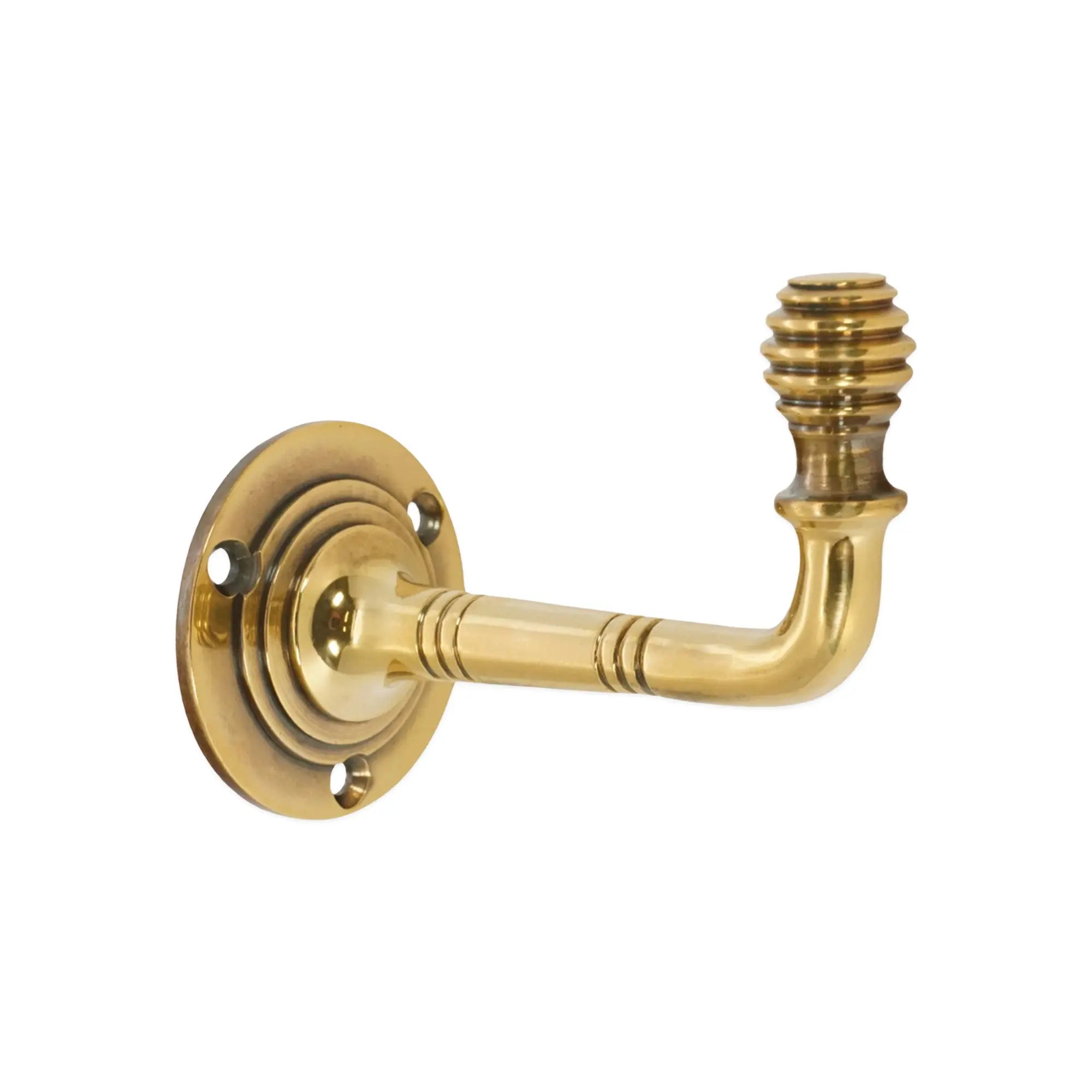 Beehive Small Coat Hook Aged Brass Spira