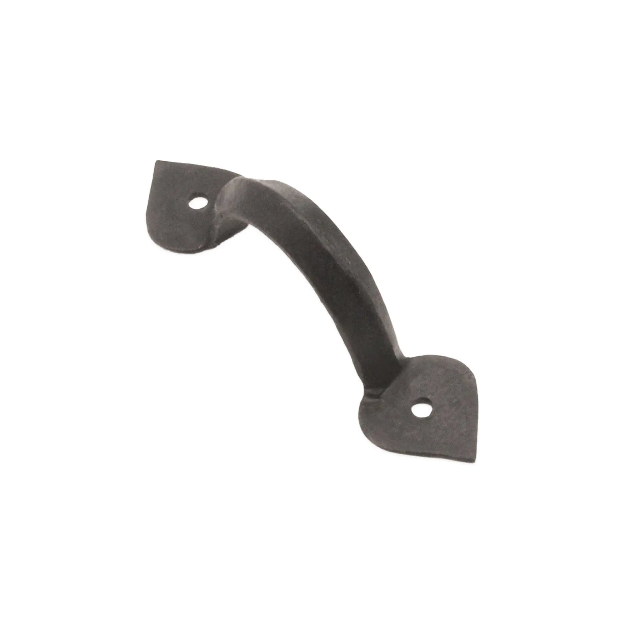 Iron Door Handle Arrow End 4" - 100mm Beeswax Spira