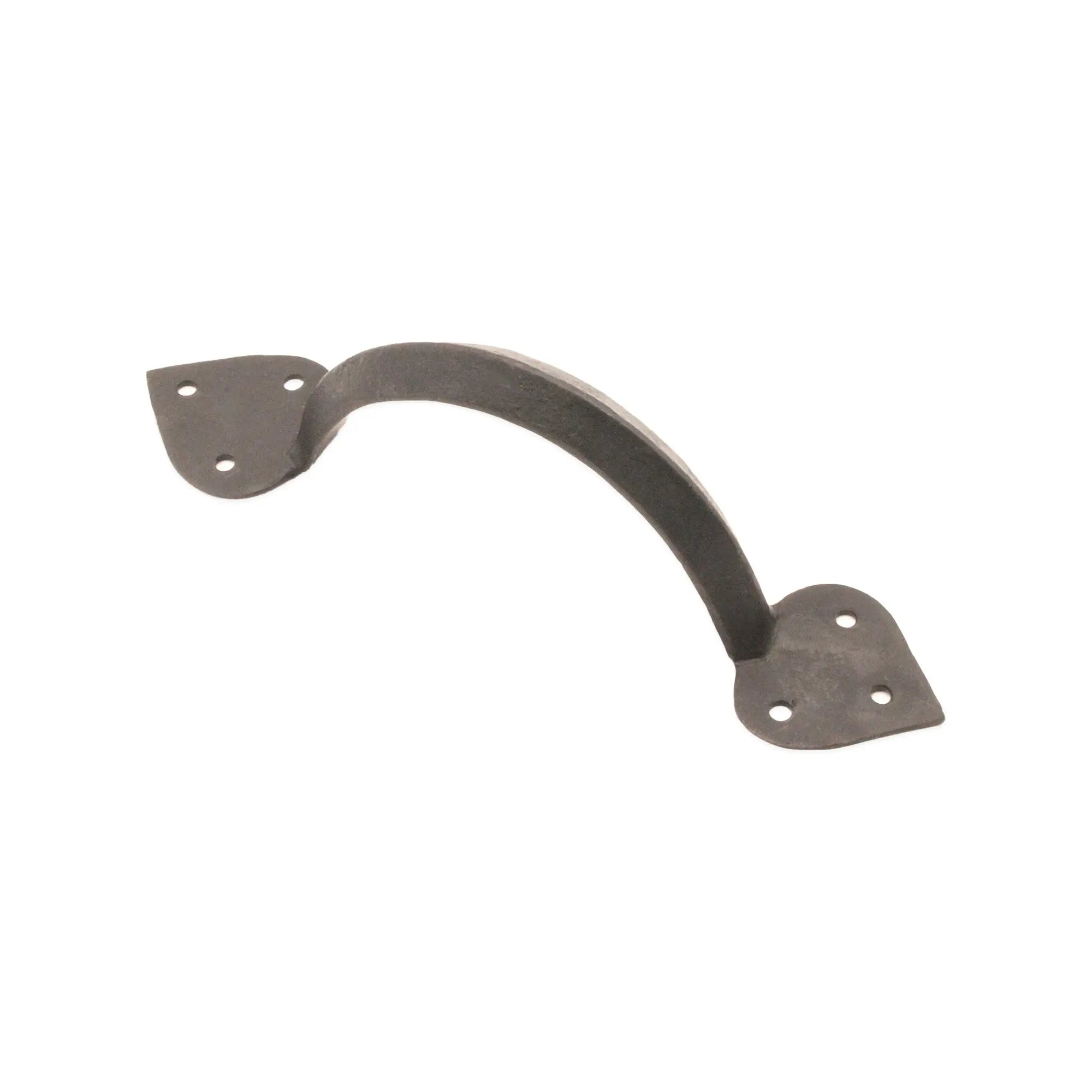 Iron Door Handle Arrow End 8" - 200mm Beeswax Spira