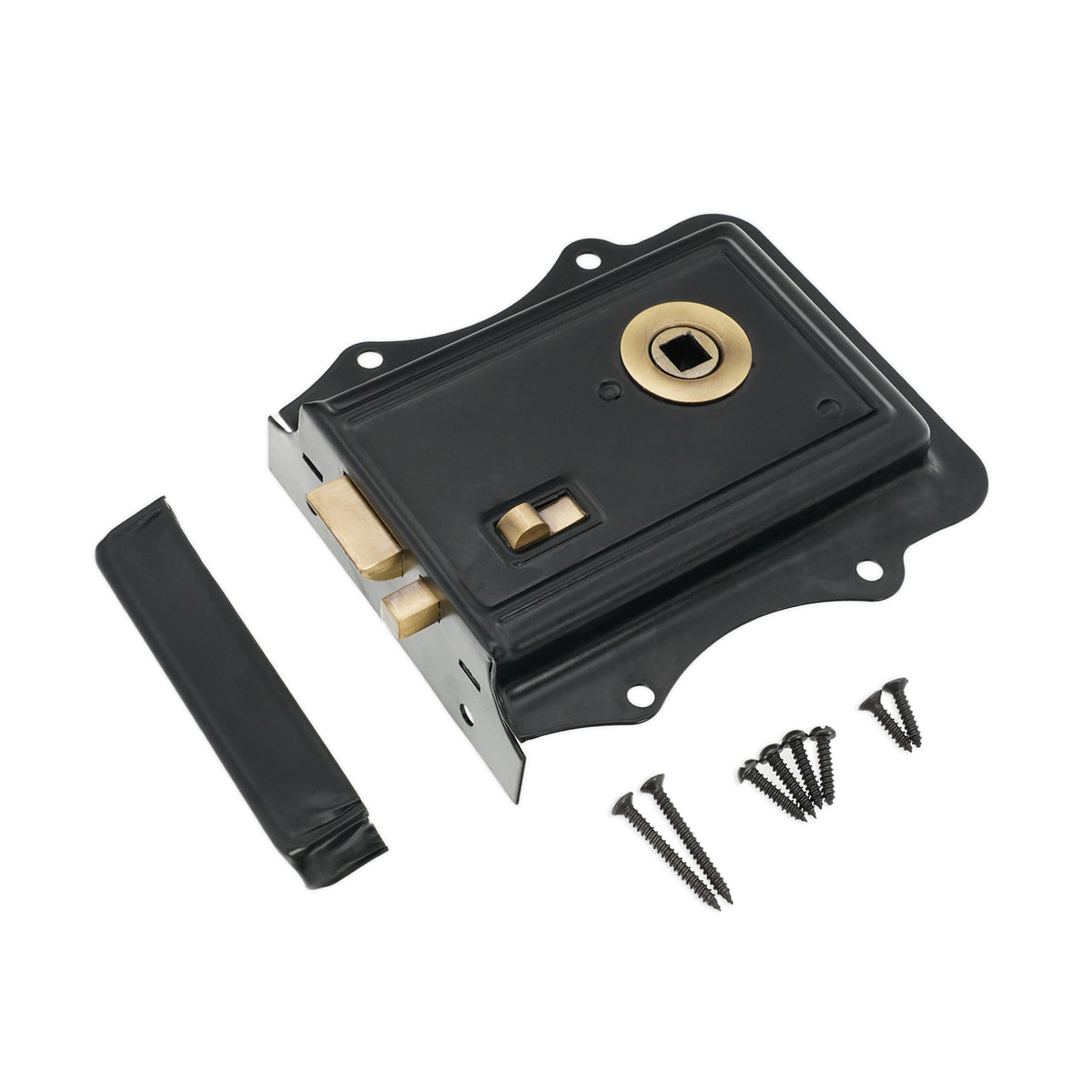 Iron Rim Lock Olde - Black/Antique