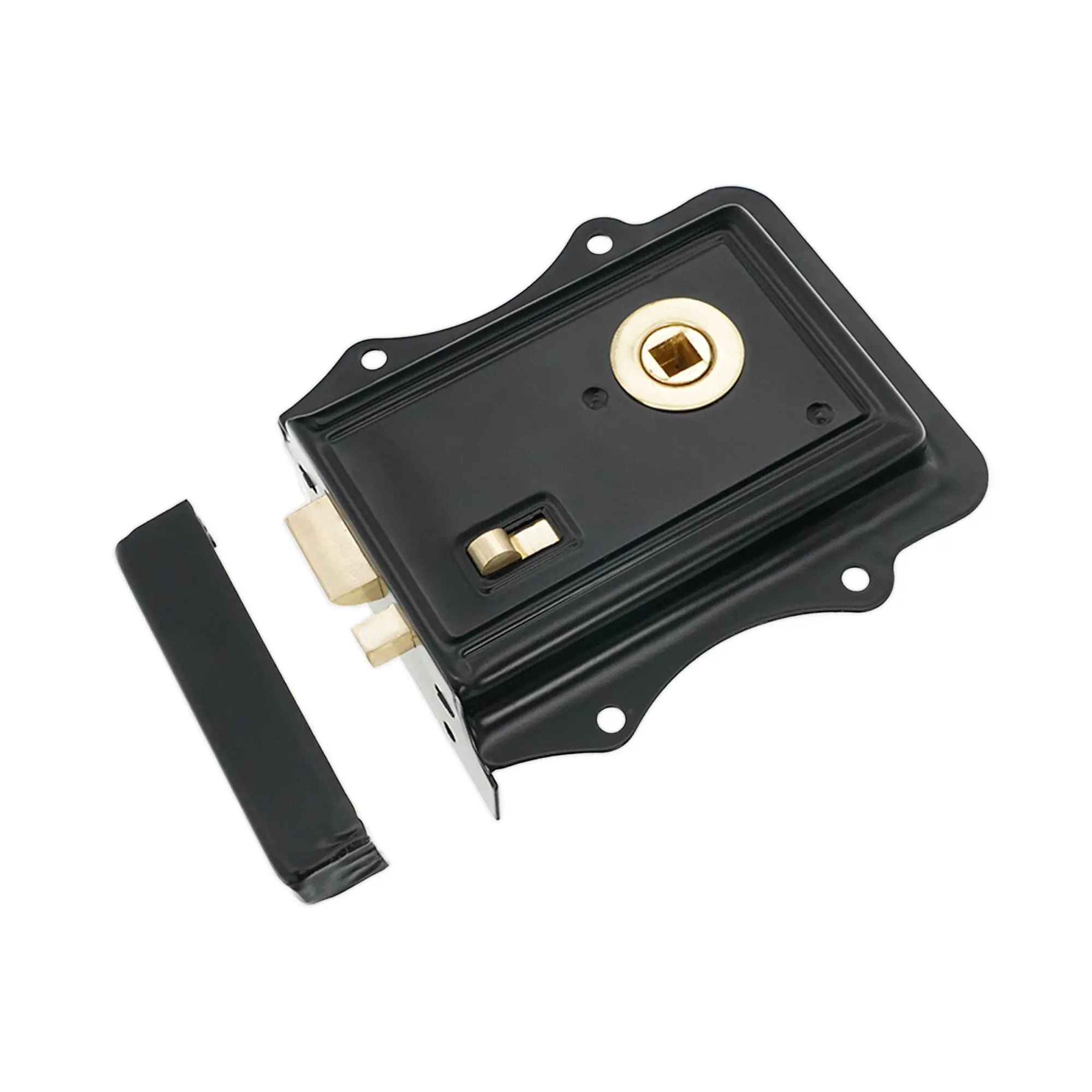 Iron Rim Lock Olde - Black/Brass Spira