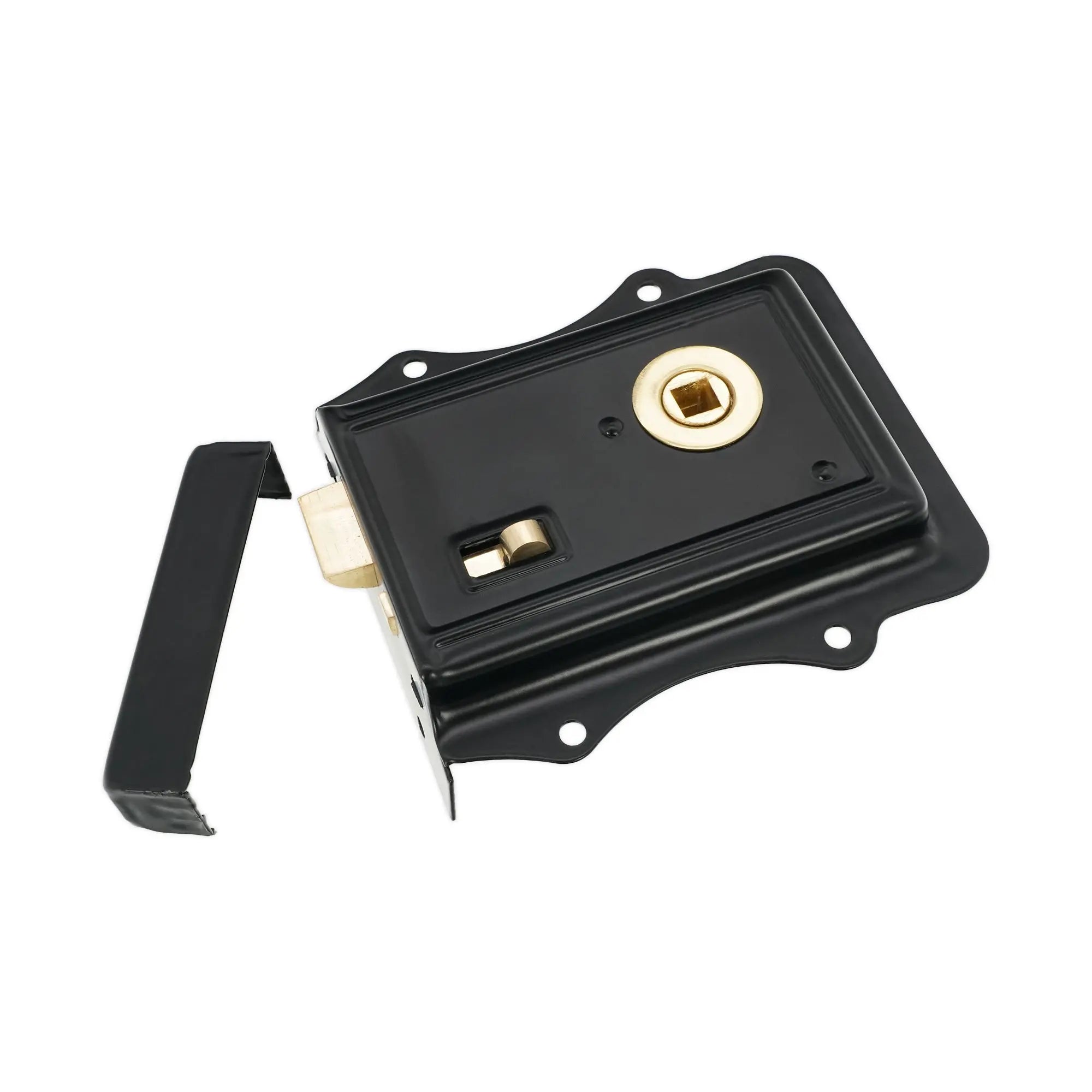Iron Rim Lock Olde - Black/Brass Spira