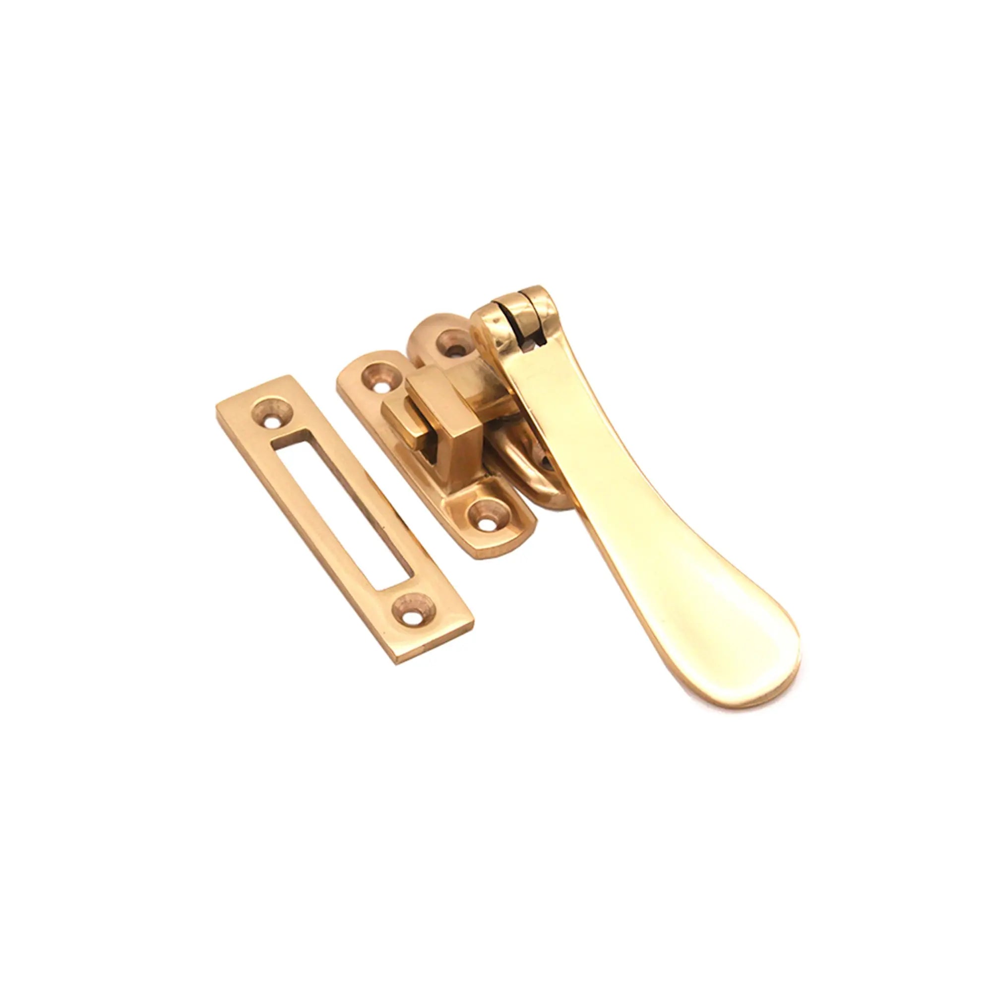 Casement Fastener Polished Brass Spira