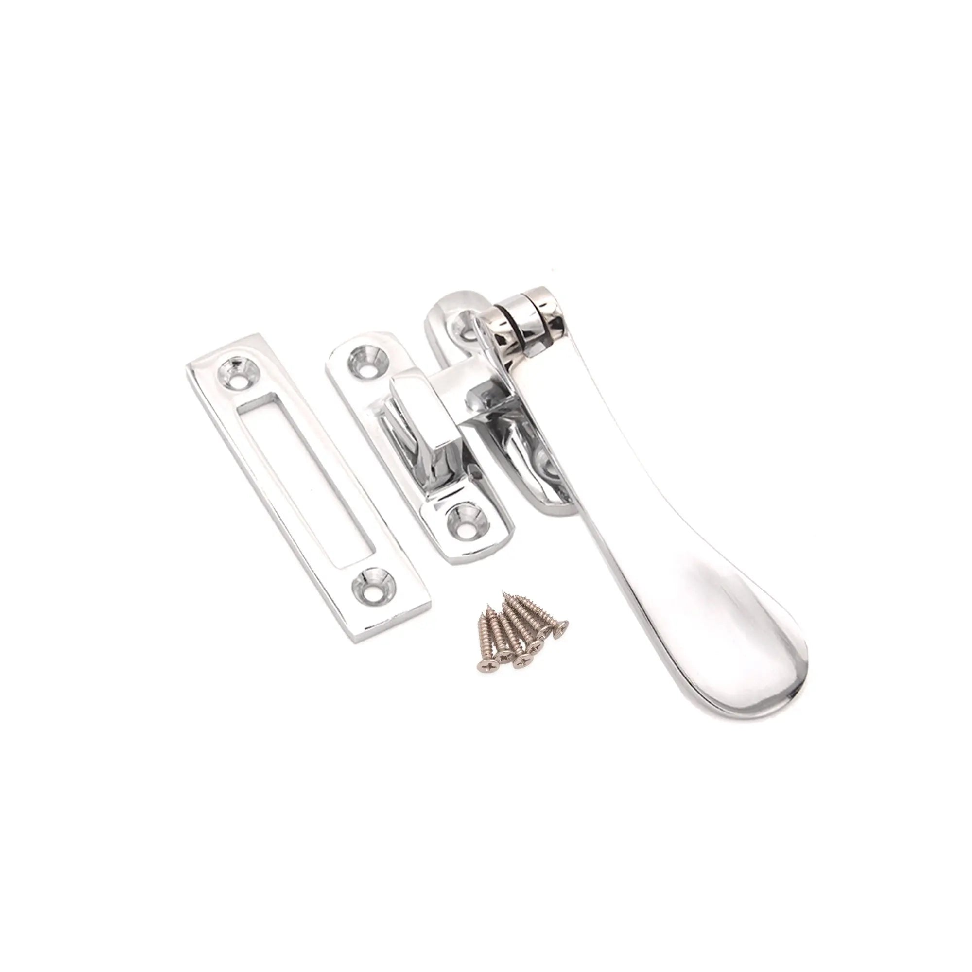 Casement Fastener Polished Chrome Spira