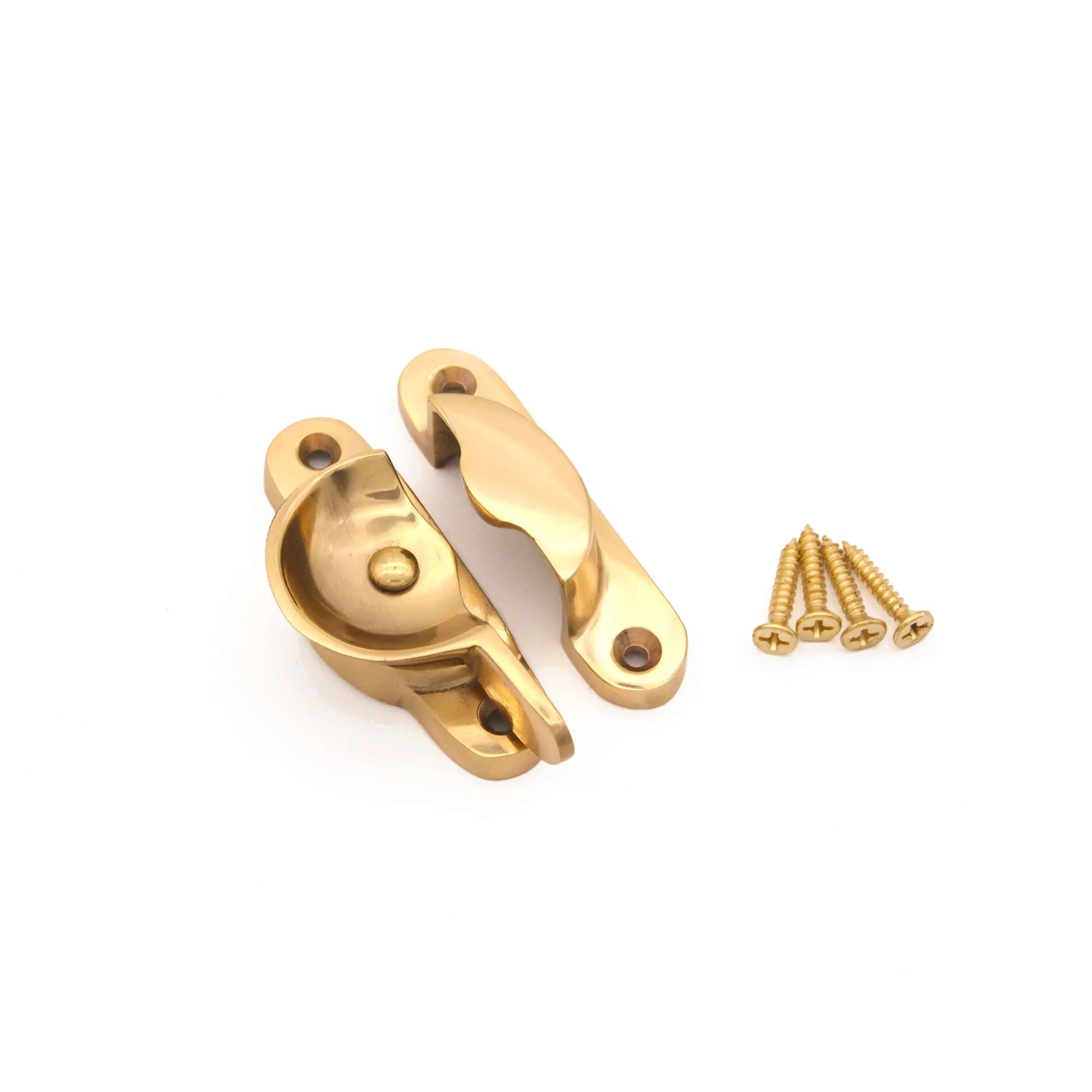 Fitch Fastener Polished Brass Spira