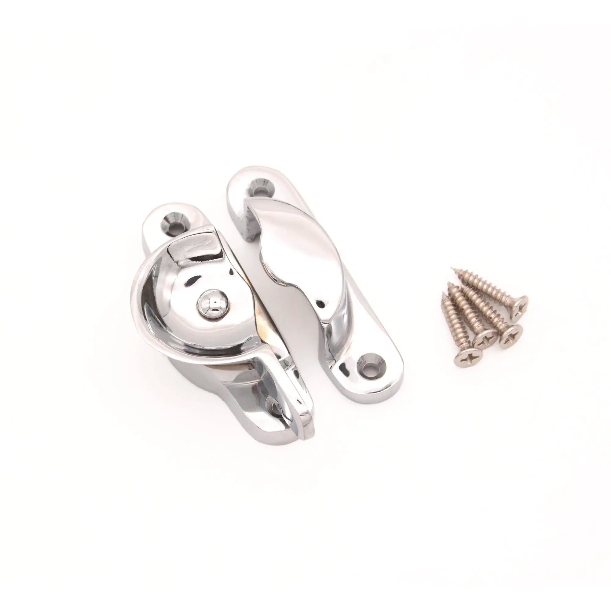 Fitch Fastener Polished Chrome Spira