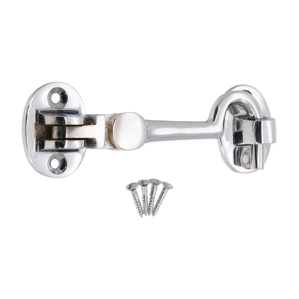 Silent Cabin Hook 3" - 75mm Polished Chrome