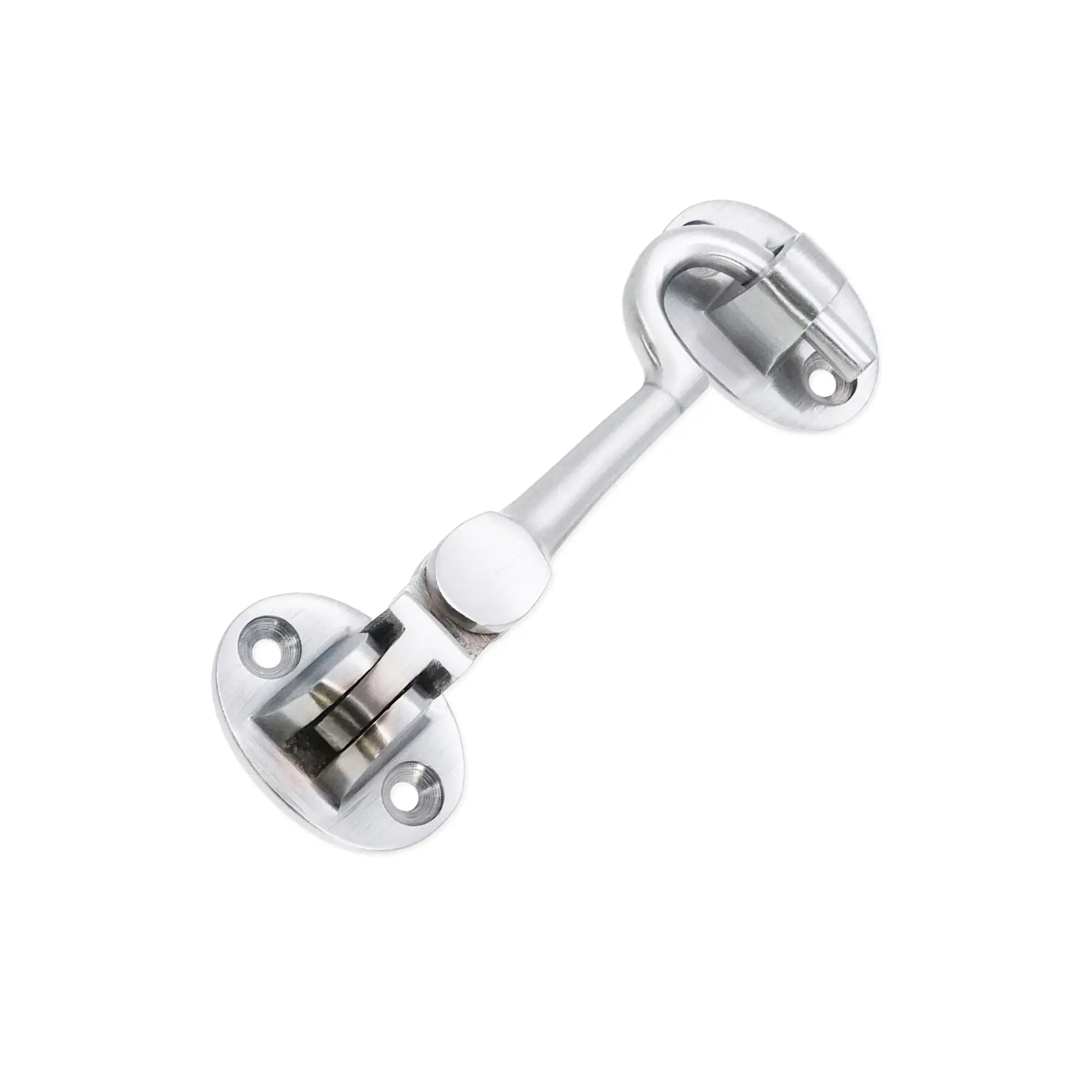 Silent Cabin Hook 3" - 75mm Satin Chrome Spira