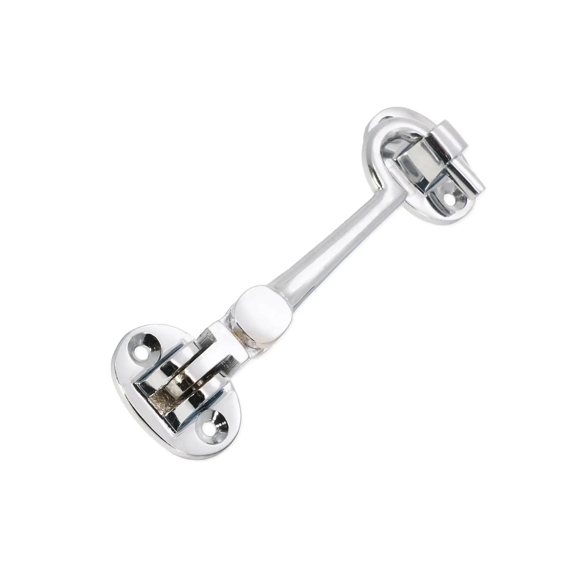 Silent Cabin Hook 4" - 100mm Polished Chrome Spira