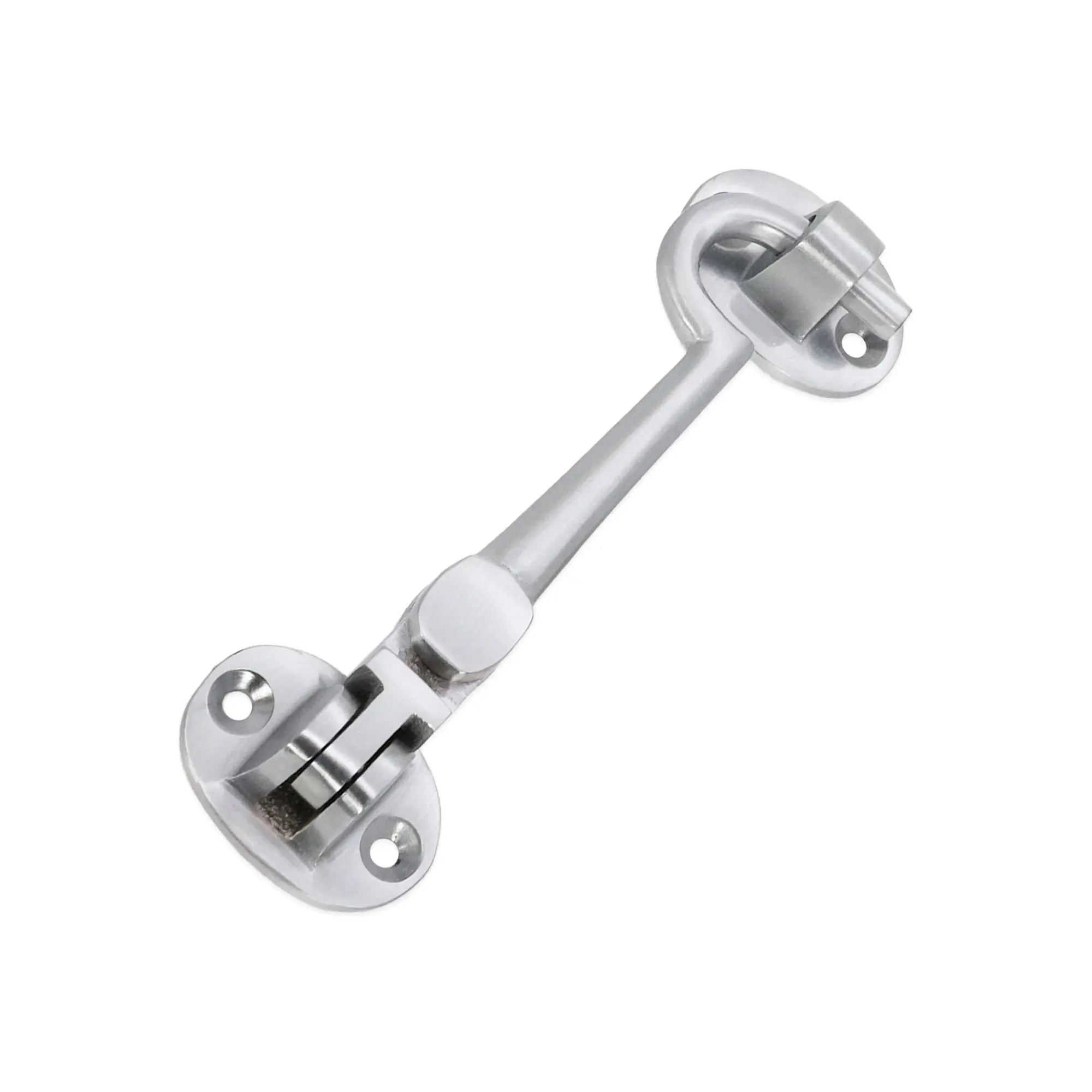 Silent Cabin Hook 4" - 100mm Satin Chrome Spira
