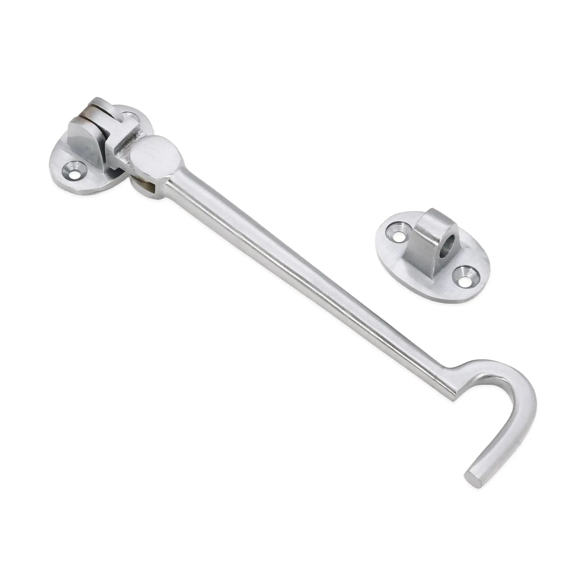 Silent Cabin Hook 6" - 150mm Satin Chrome Spira