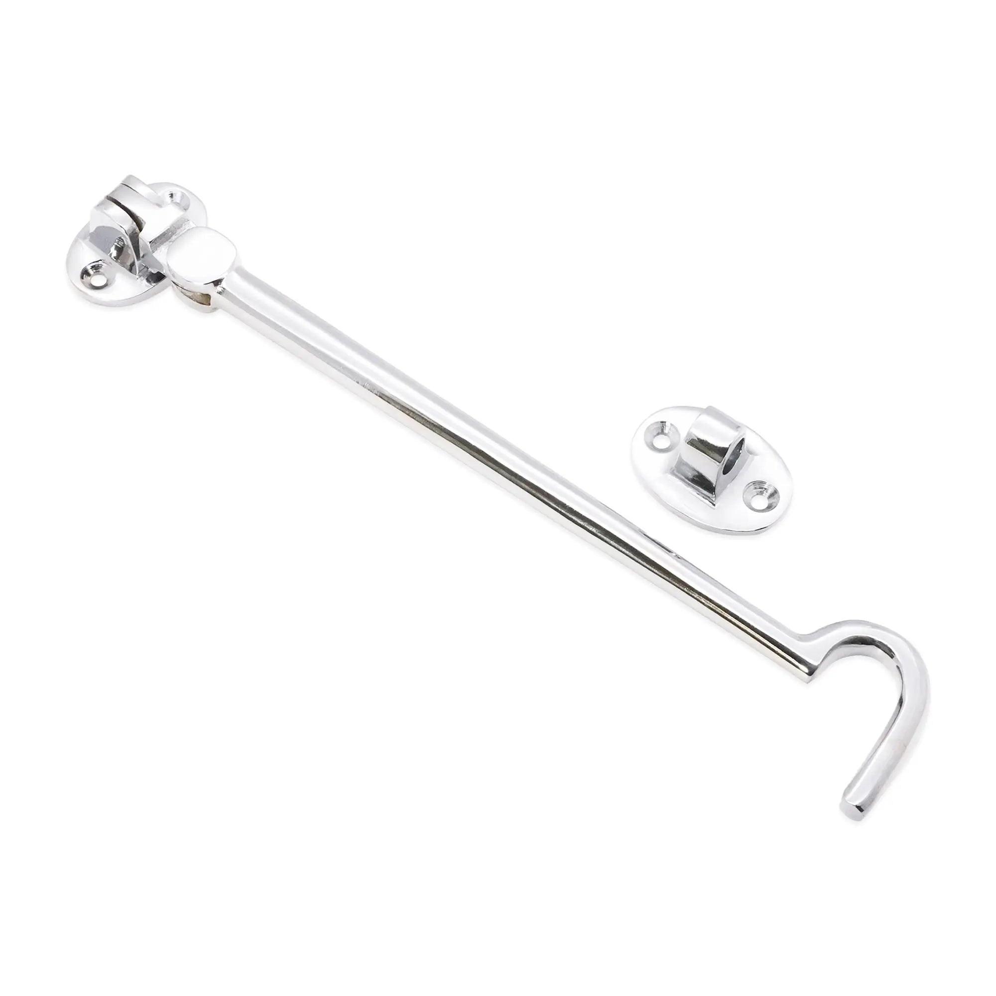 Silent Cabin Hook 8" - 200mm Polished Chrome Spira