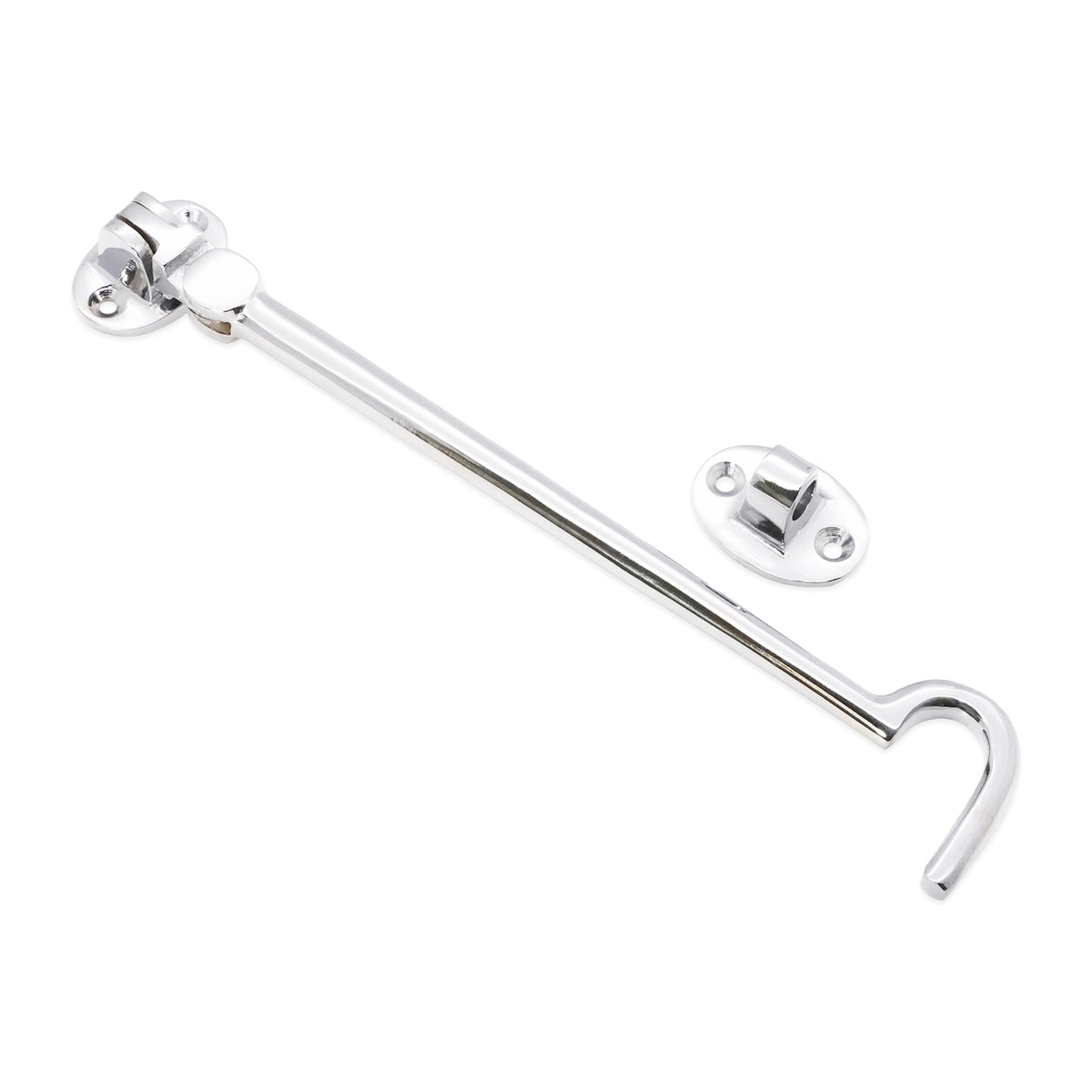Silent Cabin Hook 8" - 200mm Polished Chrome