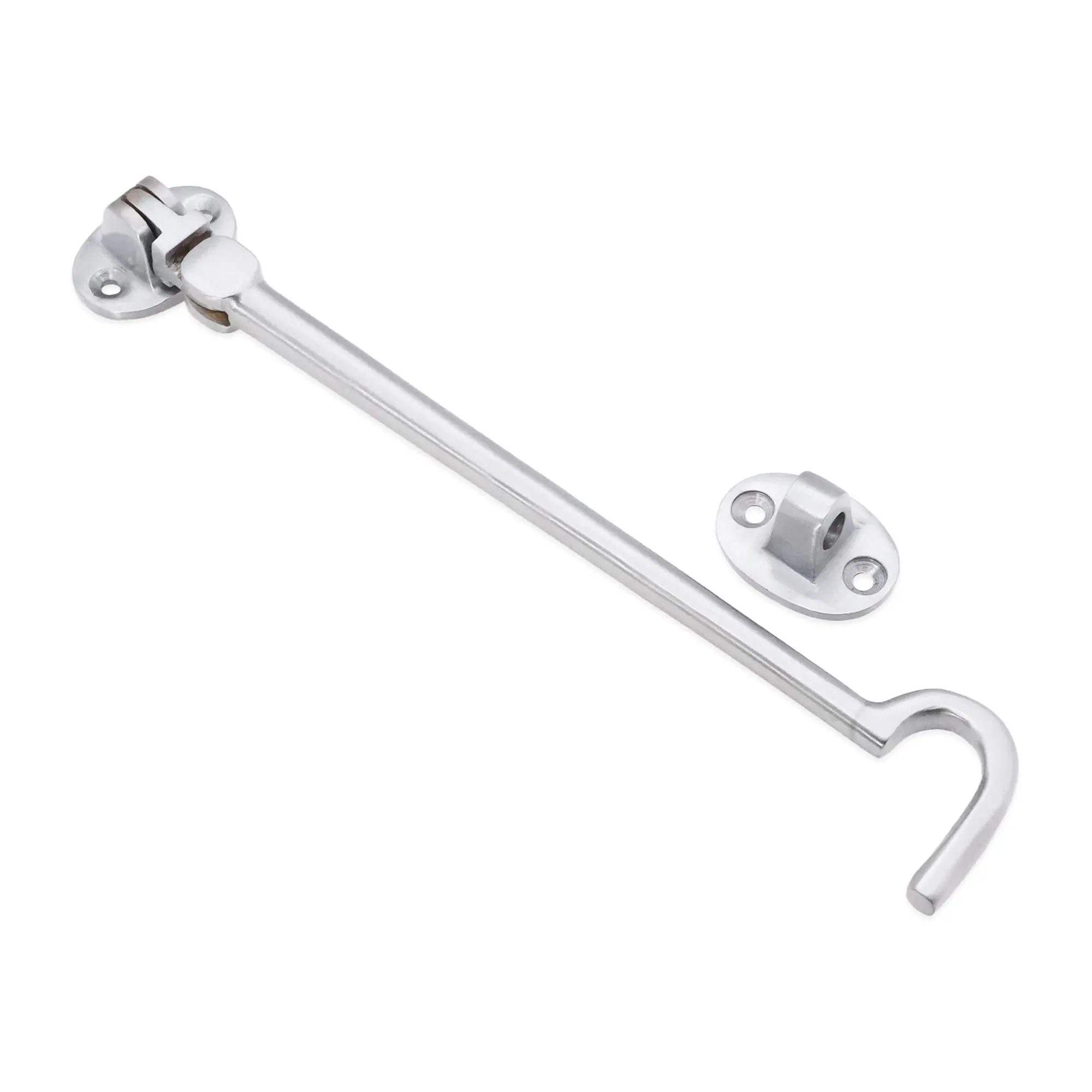 Silent Cabin Hook 8" - 200mm Satin Chrome Spira